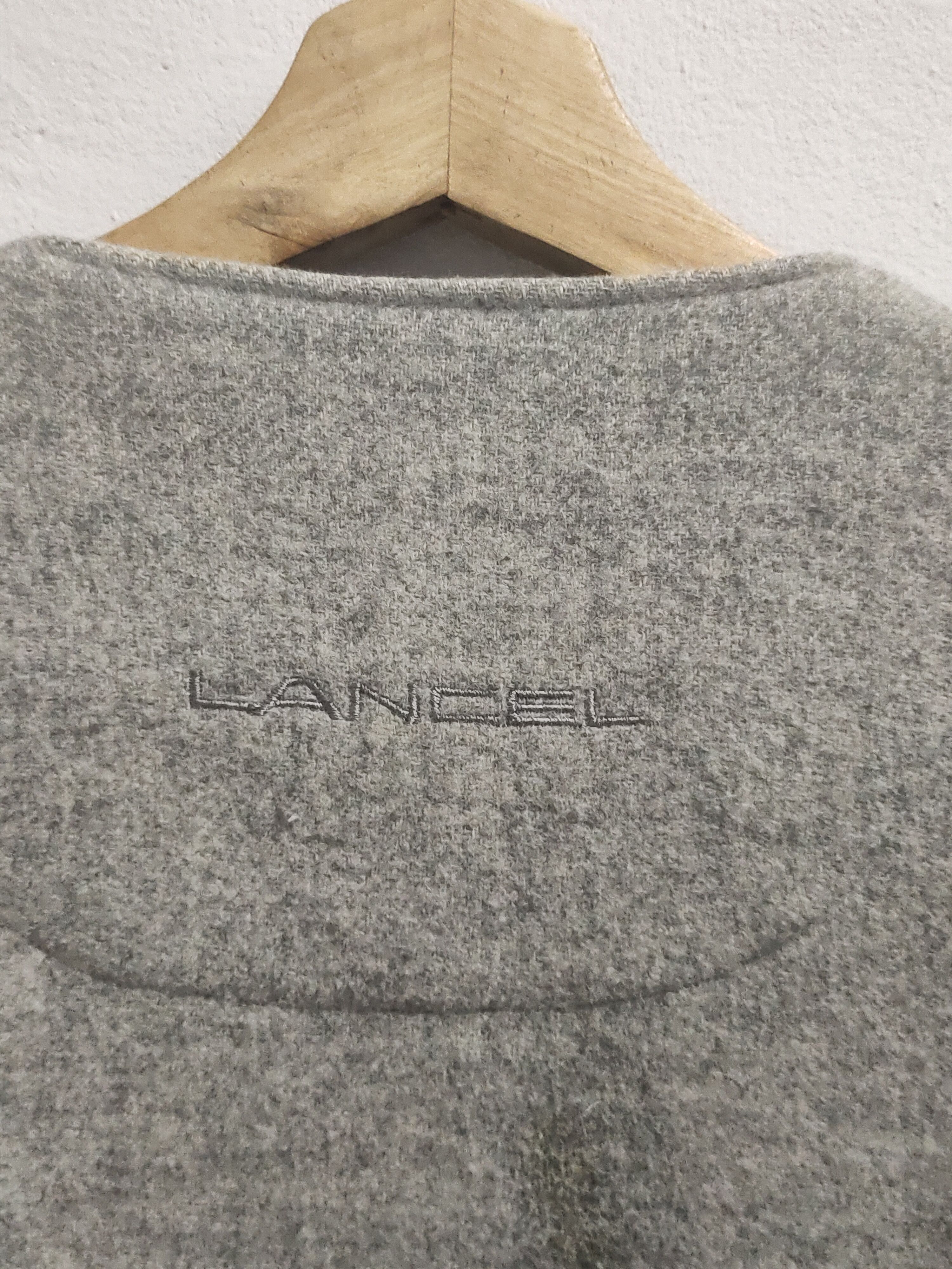Lancel Lancel Paris wool zip jacket Spellout LOGO VINTAGE Size US L / EU 52-54 / 3 - 10 Thumbnail