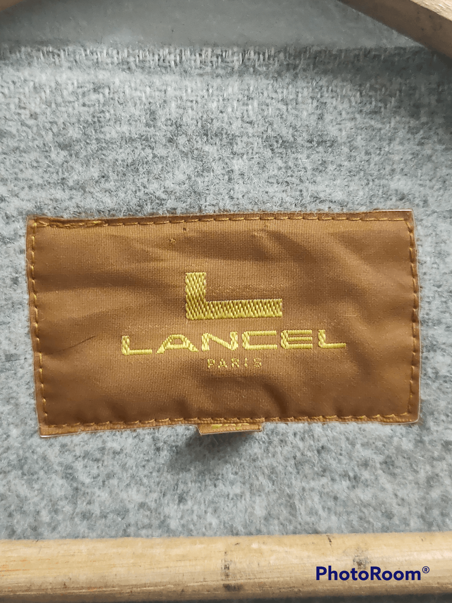 Lancel Lancel Paris wool zip jacket Spellout LOGO VINTAGE Size US L / EU 52-54 / 3 - 5 Thumbnail