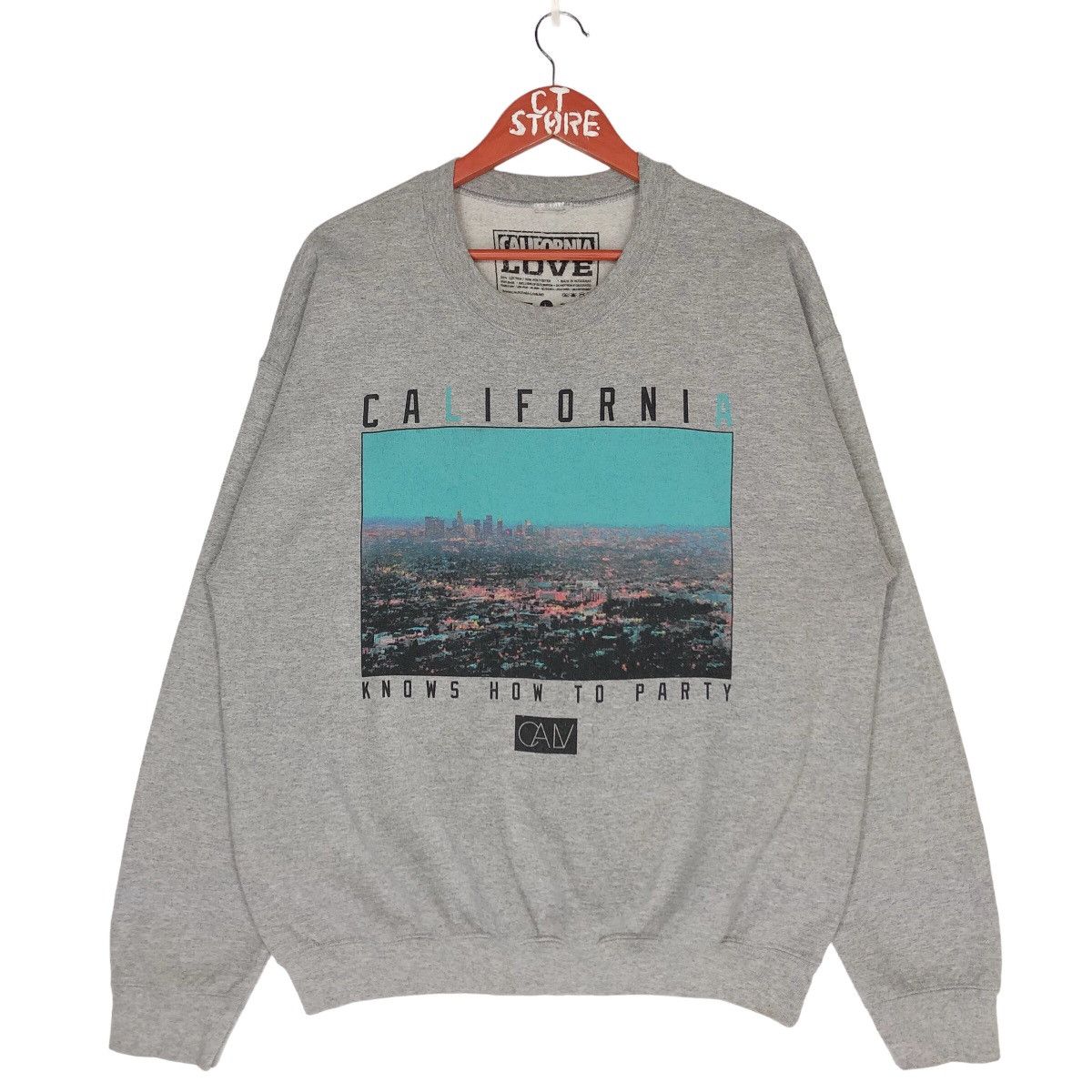 California Knows How To Party Sweatshirts Crew Neck