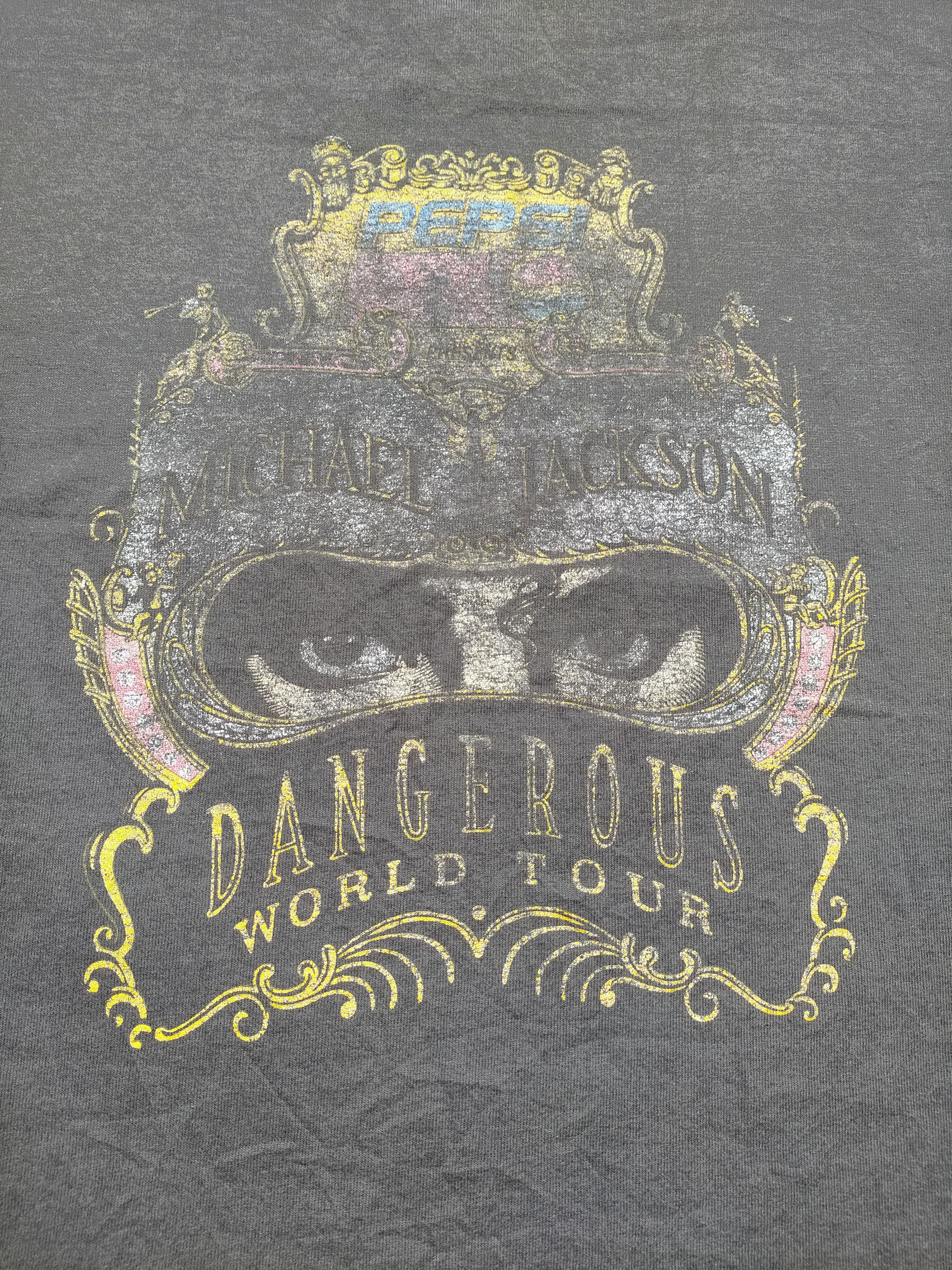 Band Tees Vintage 90s Michael Jackson single stich tee Size US M / EU 48-50 / 2 - 3 Thumbnail