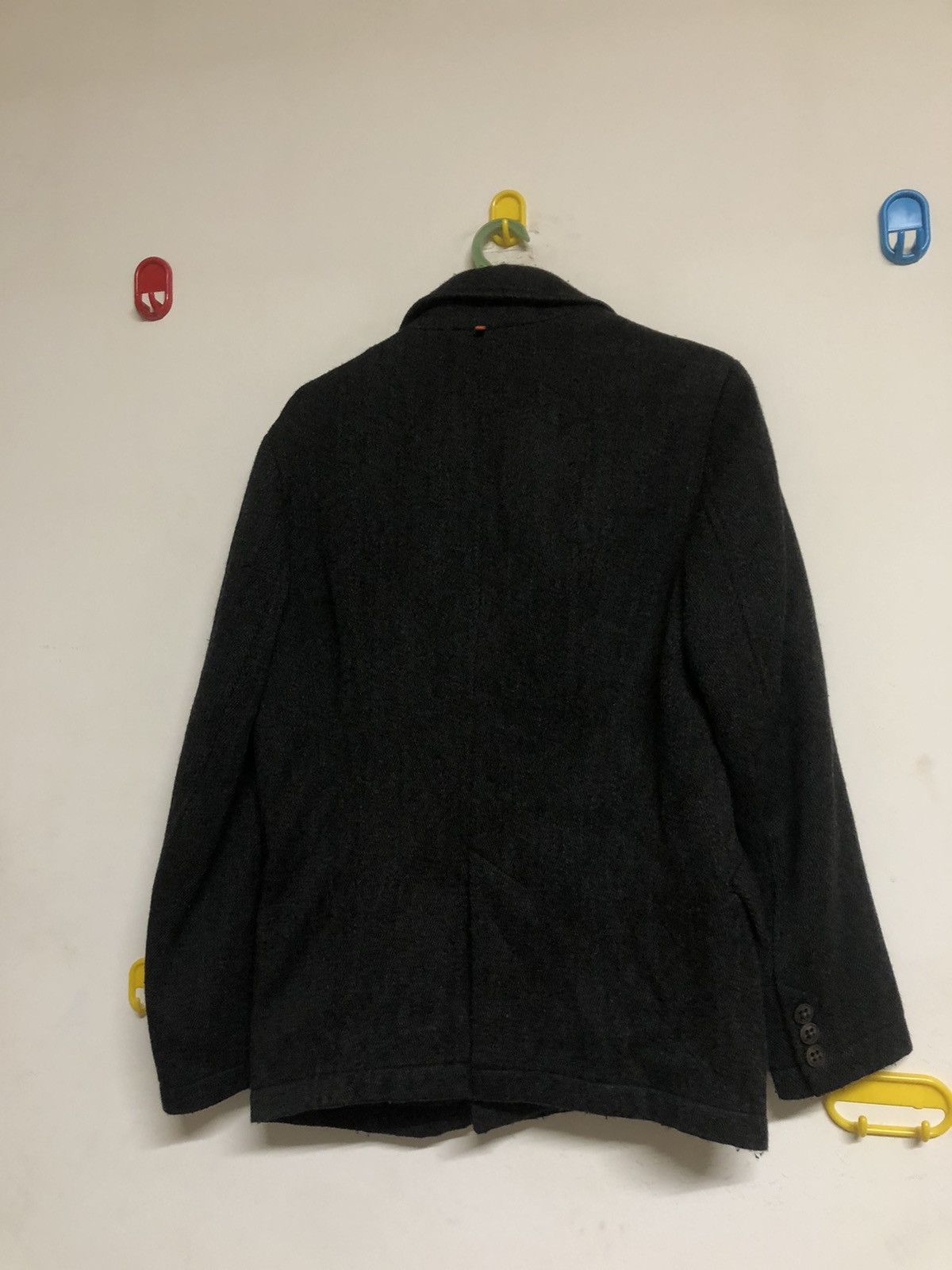 Designer × Hugo Boss Hugo Boss wood designer trench archive jacket rare Y2K Size US M / EU 48-50 / 2 - 3 Thumbnail