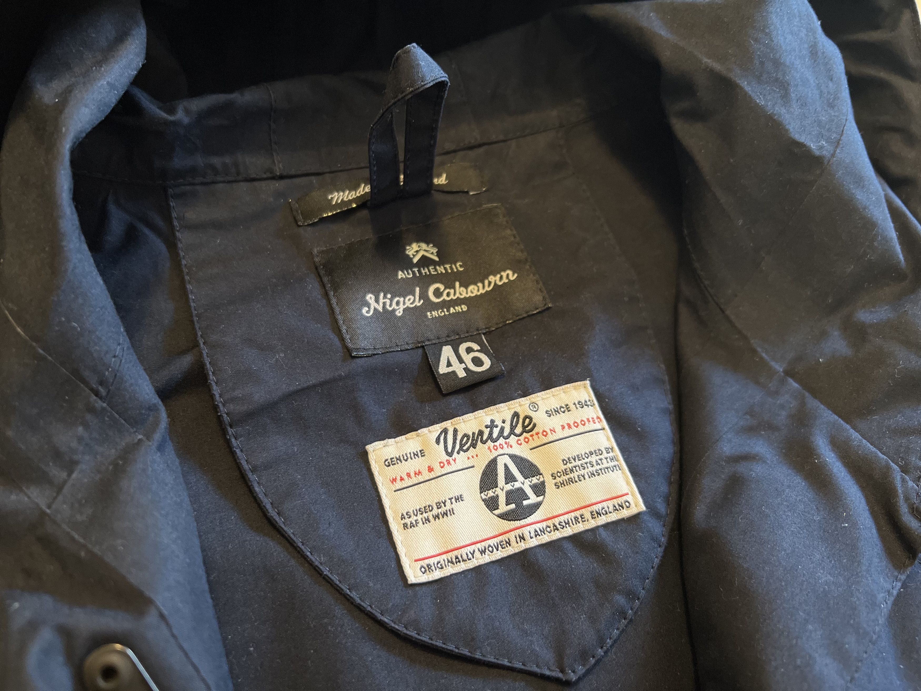 Nigel Cabourn Nigel Cabourn Cameraman Jacket Ventile Cotton EU 46 Size US S / EU 44-46 / 1 - 3 Thumbnail