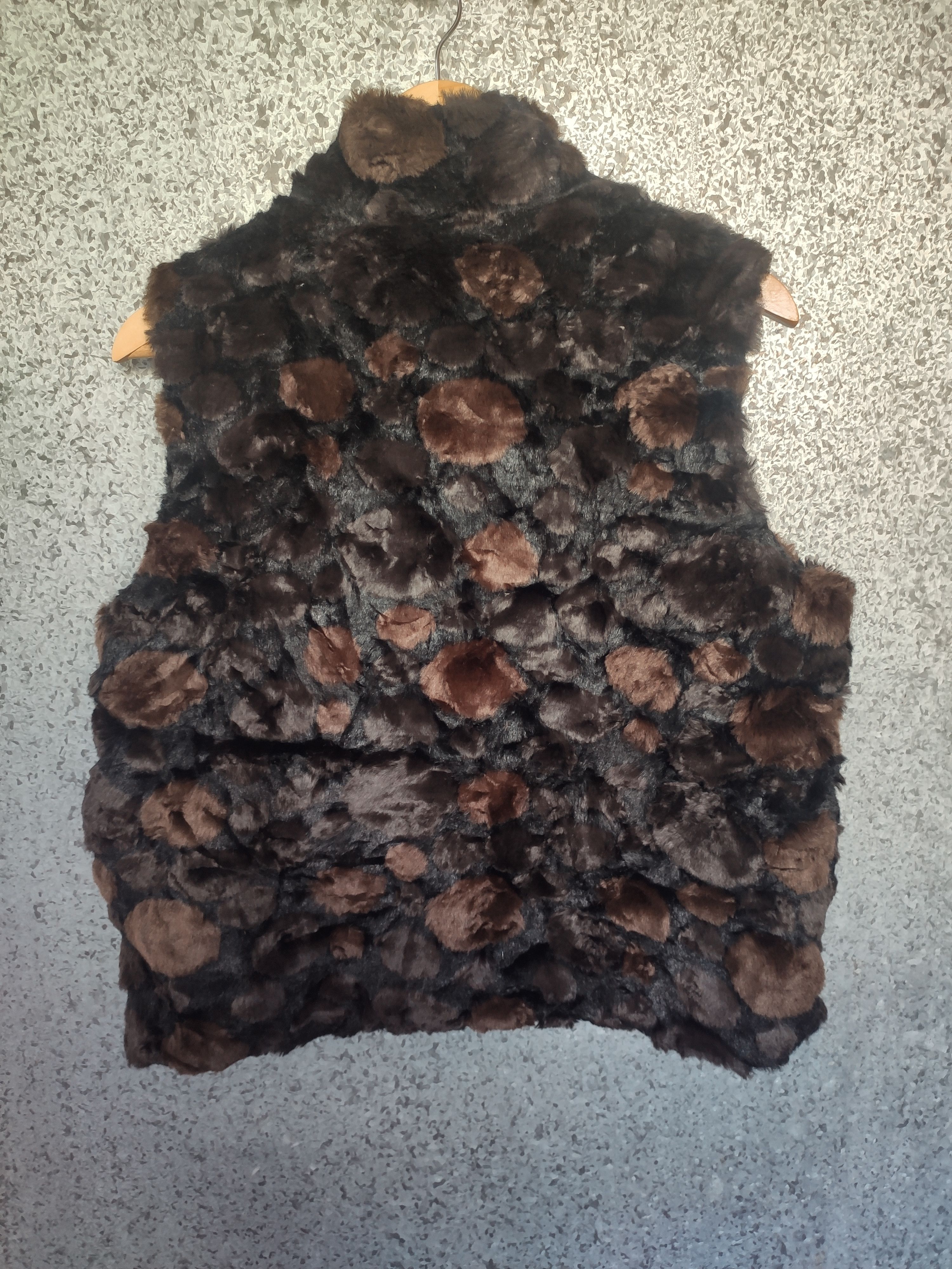 Furla 🔥 Lascolina vest fur coat leapord Size US M / EU 48-50 / 2 - 3 Thumbnail
