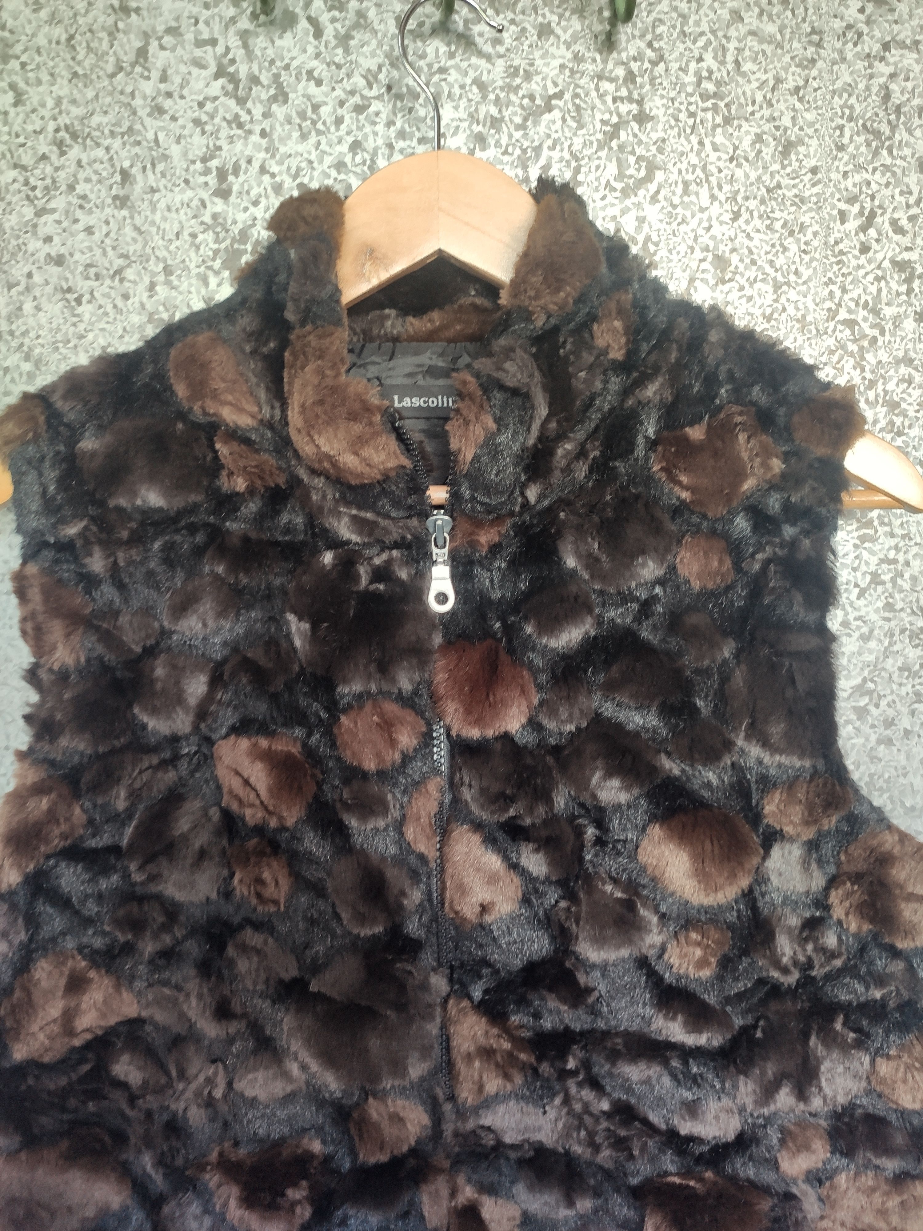 Furla 🔥 Lascolina vest fur coat leapord Size US M / EU 48-50 / 2 - 2 Thumbnail