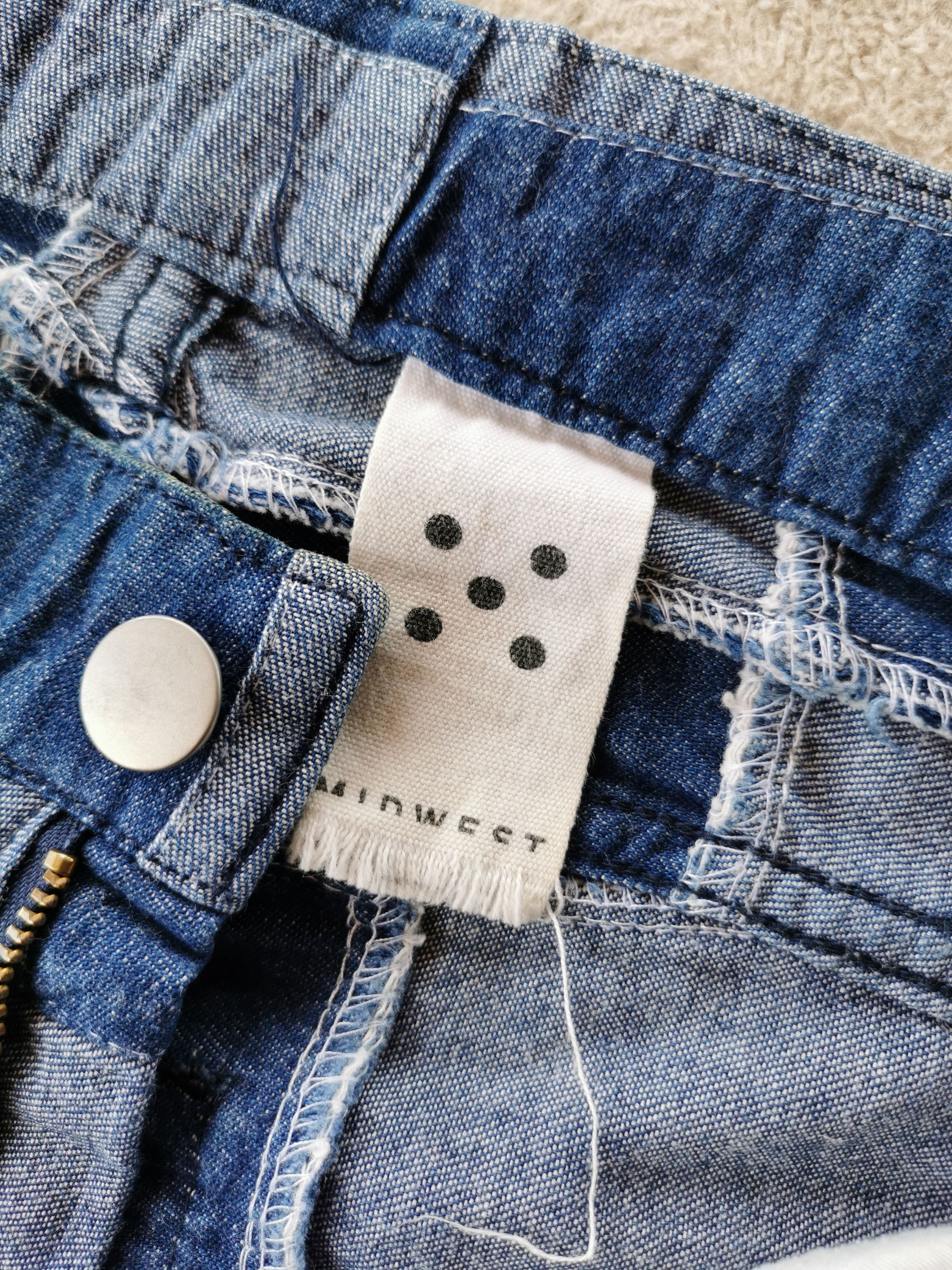 Japanese Brand Midwest Japan Checkered Denim Jeans Size US 30 / EU 46 - 7 Thumbnail