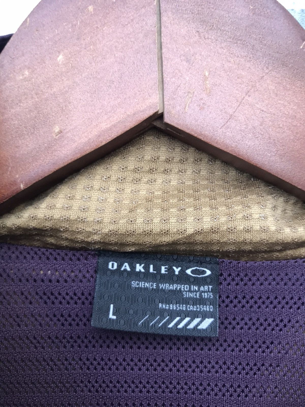 Oakley Vintage Oakley Archival Technical Jacket Plum/Tan Contrast Size US M / EU 48-50 / 2 - 3 Thumbnail