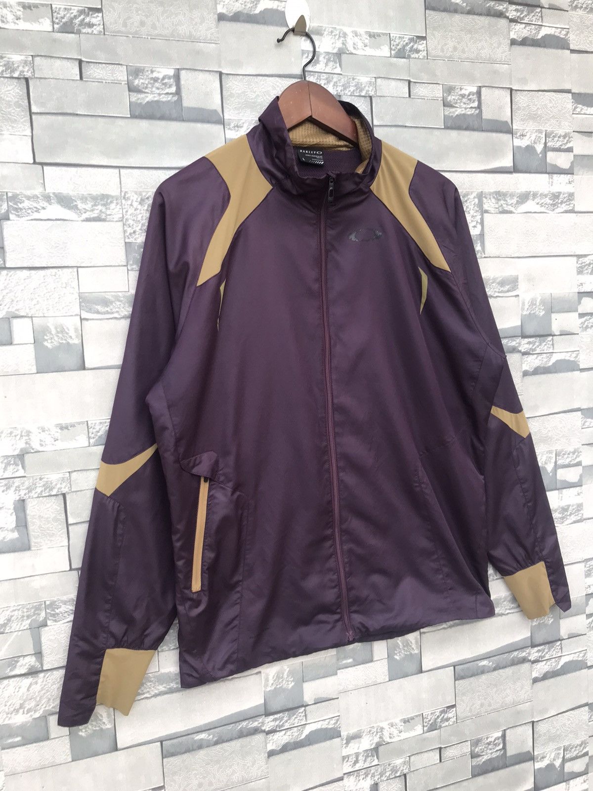 Oakley Vintage Oakley Archival Technical Jacket Plum/Tan Contrast Size US M / EU 48-50 / 2 - 5 Thumbnail