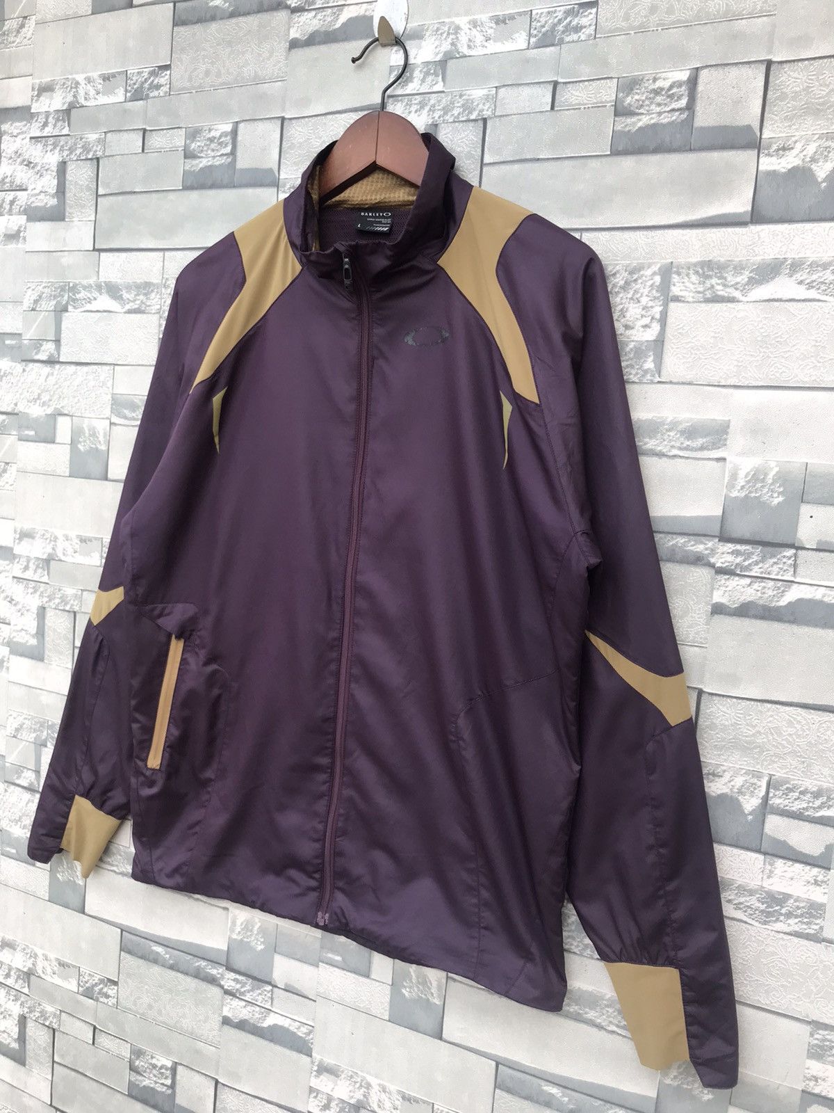 Oakley Vintage Oakley Archival Technical Jacket Plum/Tan Contrast Size US M / EU 48-50 / 2 - 6 Thumbnail