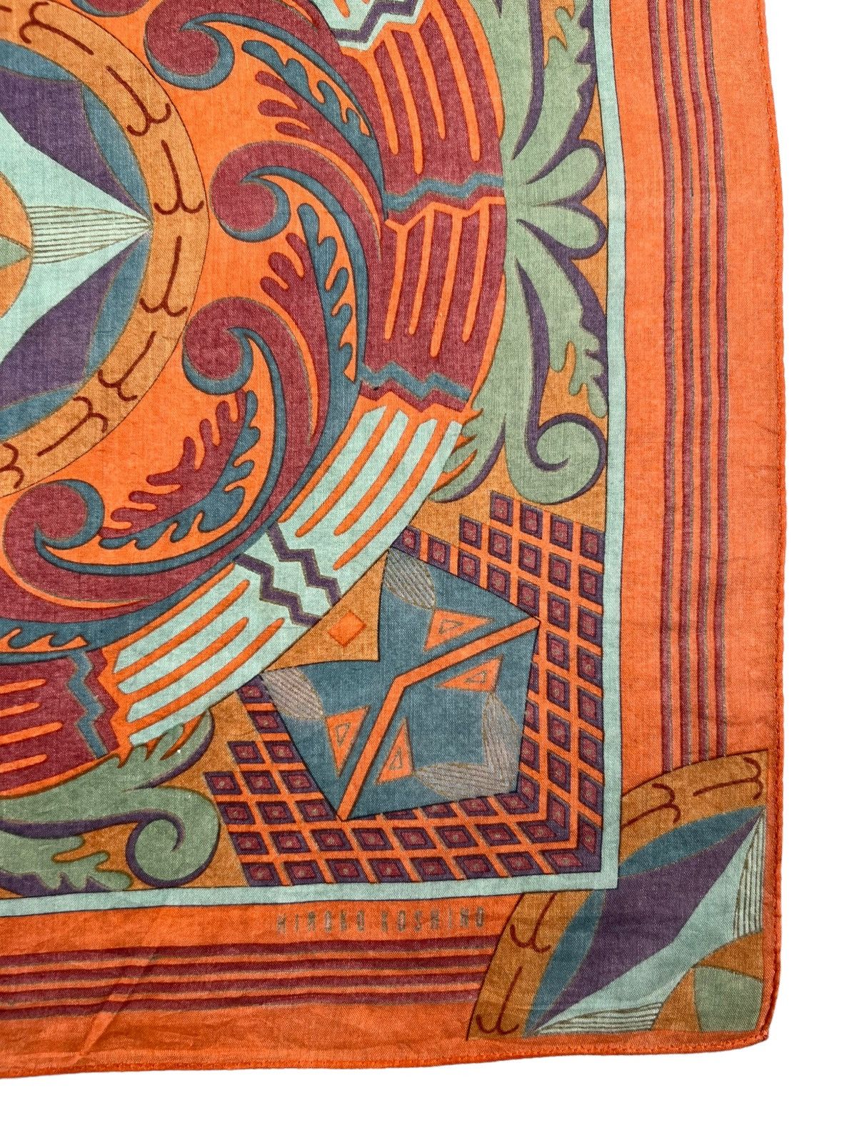 Hiroko Koshino Homme Hiroko Koshino Handkerchief Neckerchief Bandana Pocketsquare Size ONE SIZE - 3 Thumbnail
