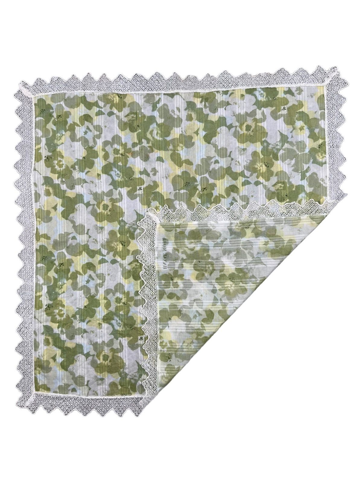 Hanae Mori Hanae Mori Handkerchief Neckerchief Bandana Pocketsquare Size ONE SIZE - 4 Thumbnail