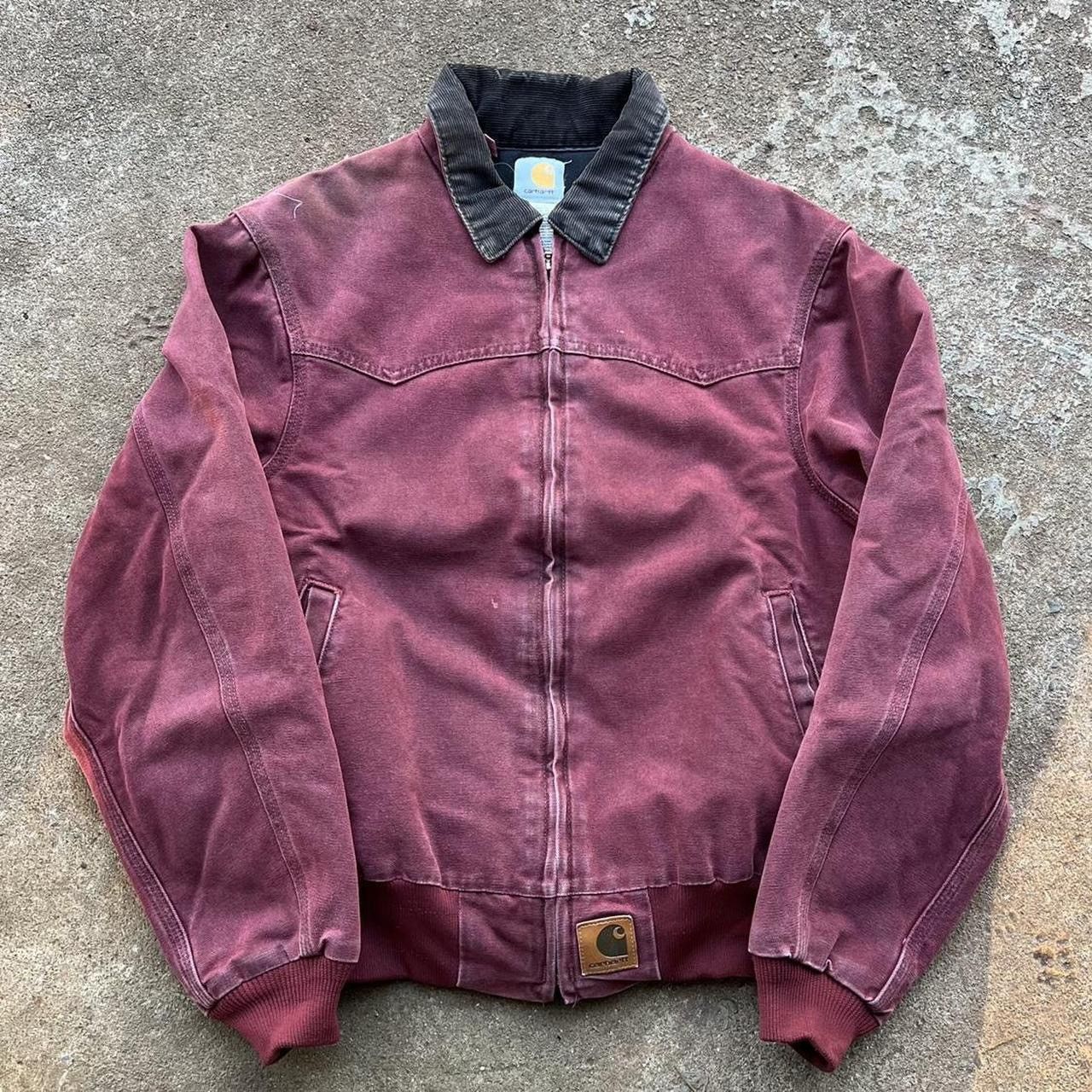 Carhartt × Streetwear × Vintage vintage carhartt santa fe red work