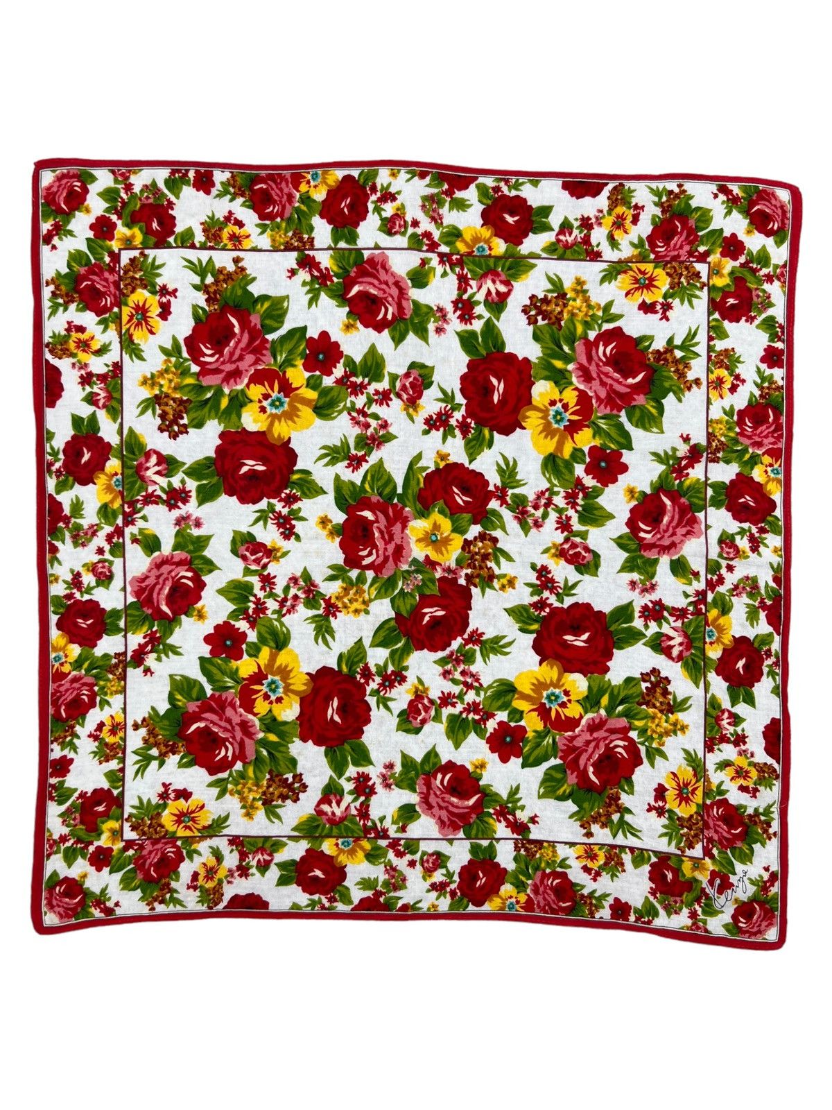Kenzo Kenzo Handkerchief Neckerchief Bandana Pocketsquare Size ONE SIZE - 2 Thumbnail