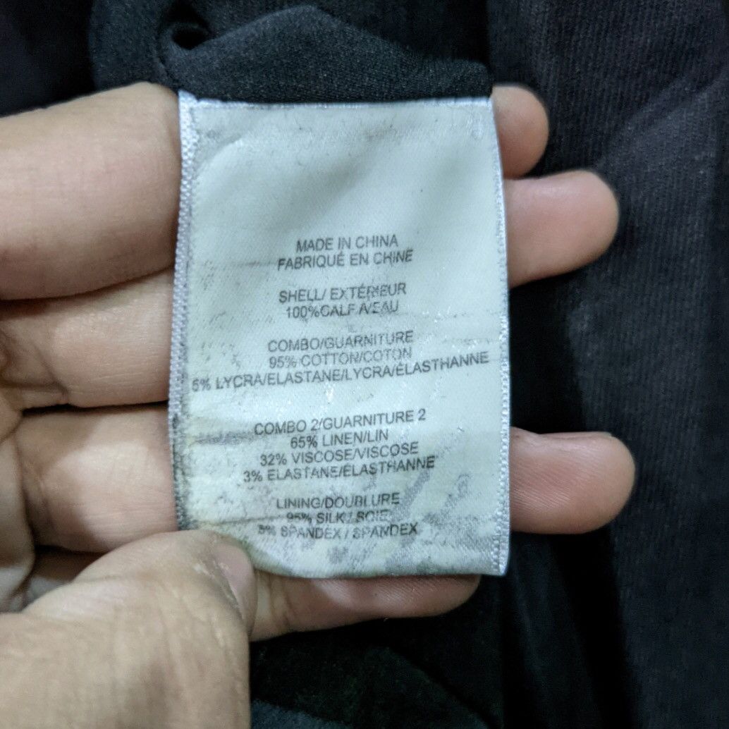 Helmut Lang Helmut Lang Thin Smooth Leather Jacket Size S / US 4 / IT 40 - 6 Thumbnail