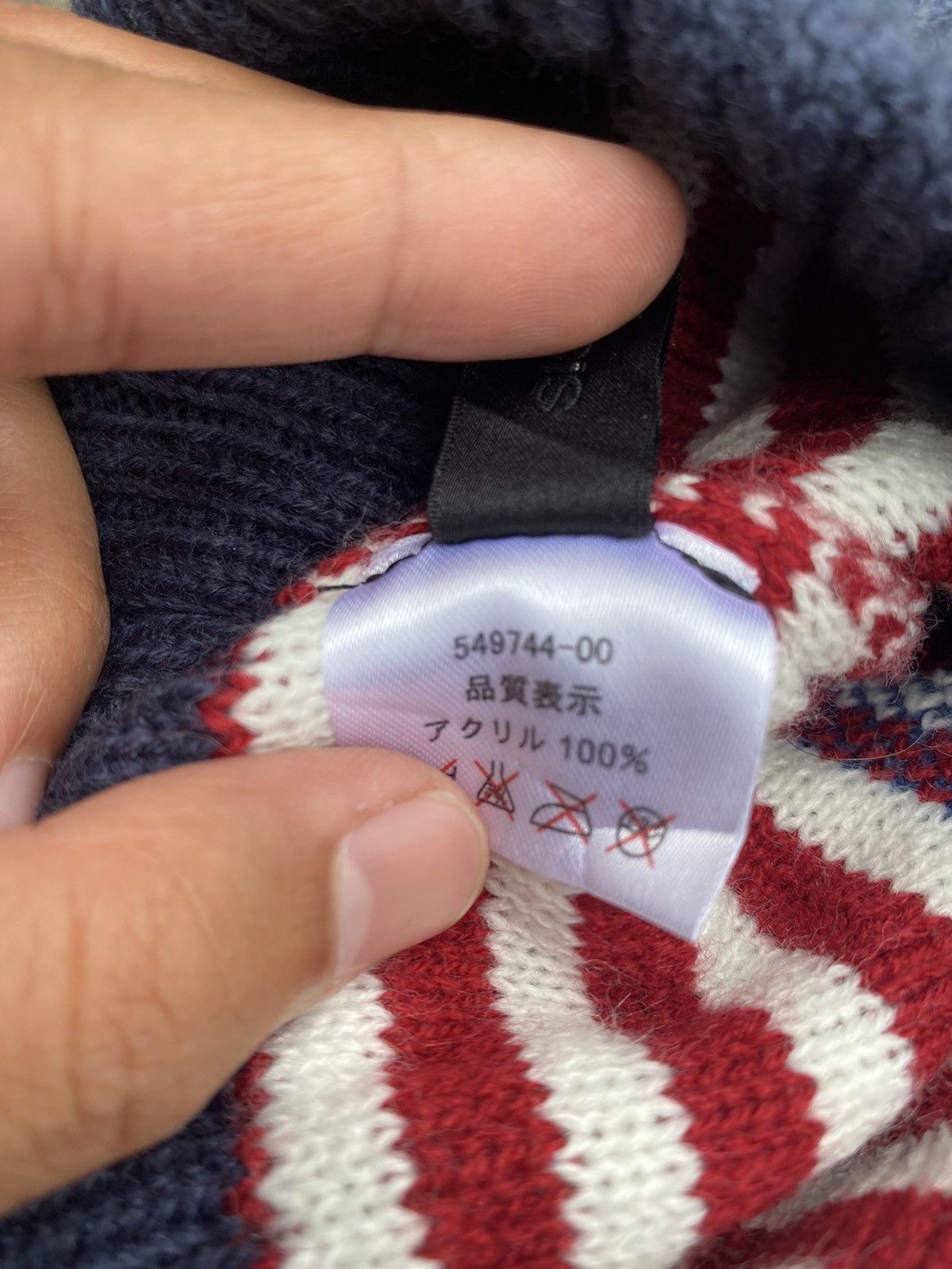 Japanese Brand USA FLAG BEANIE / SNOW CAP Size ONE SIZE - 6 Thumbnail