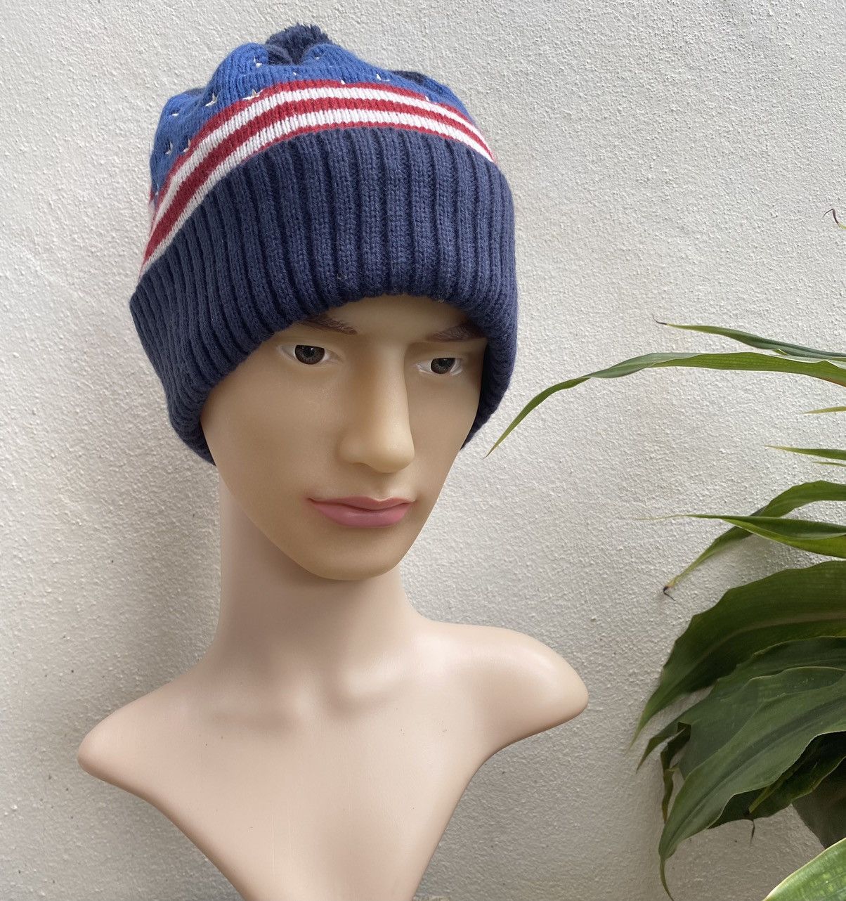 Japanese Brand USA FLAG BEANIE / SNOW CAP Size ONE SIZE - 3 Thumbnail