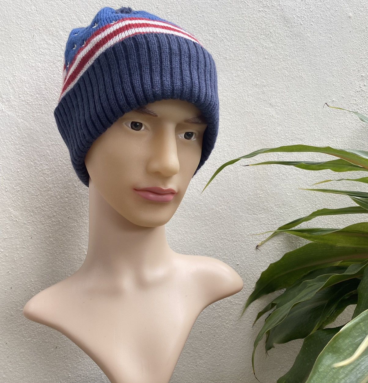 Japanese Brand USA FLAG BEANIE / SNOW CAP Size ONE SIZE - 2 Thumbnail