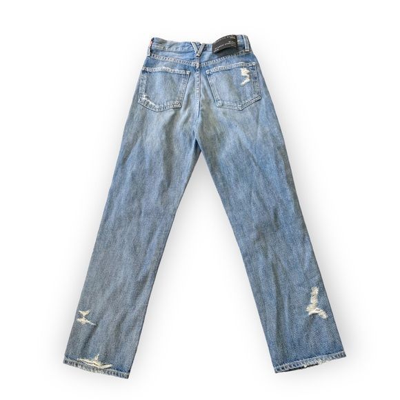 Veronica Beard NWT Veronica Beard Blake Straight jeans with Destory, 25 Size 25" / US 0 / IT 36 - 5 Thumbnail