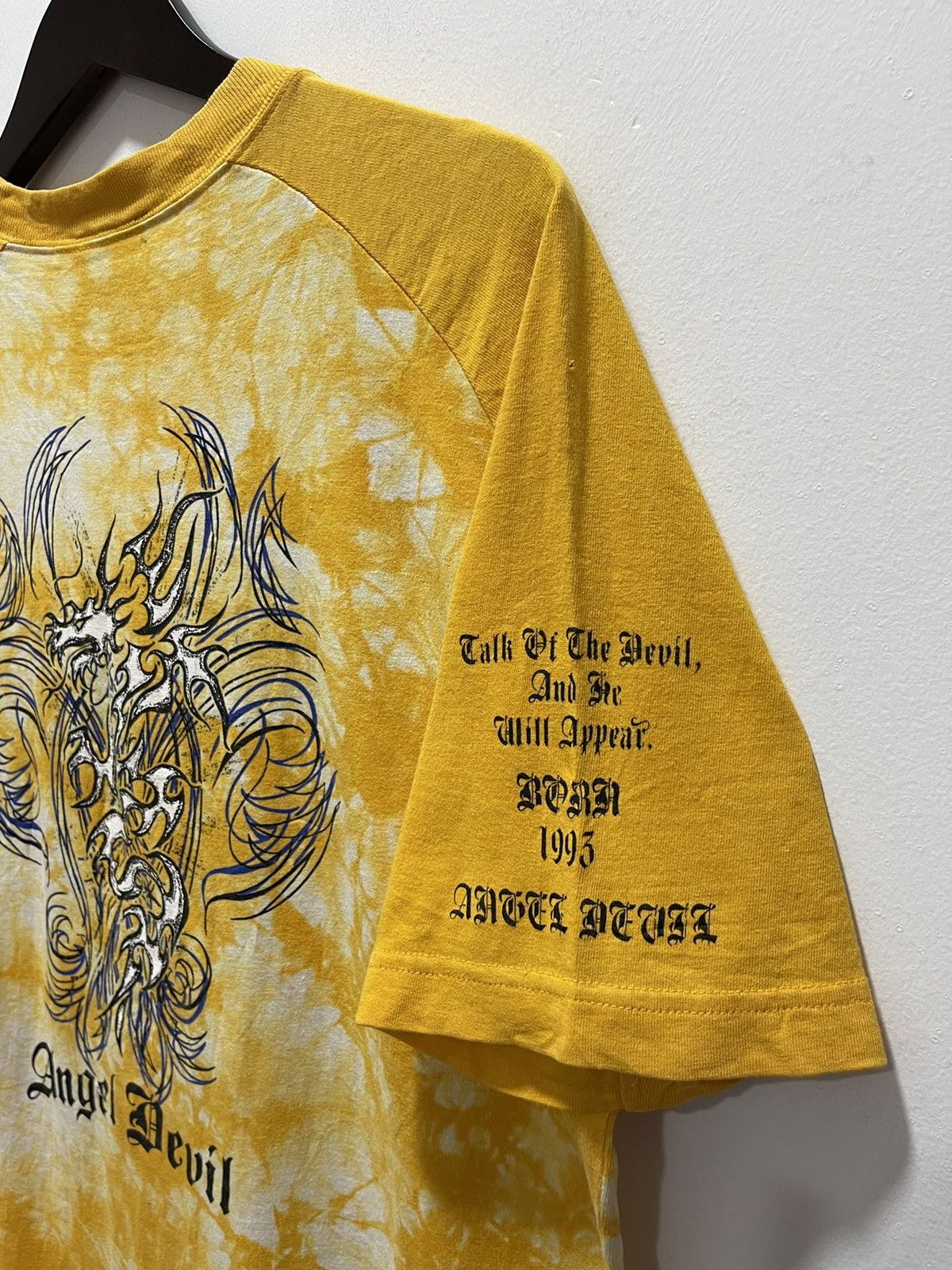 Dragonfly × Japanese Brand × Vintage JAPANESE ANGEL DEVIL DRAGONFLY BIG LOGO TYE DYE TSHIRT Size US L / EU 52-54 / 3 - 3 Thumbnail