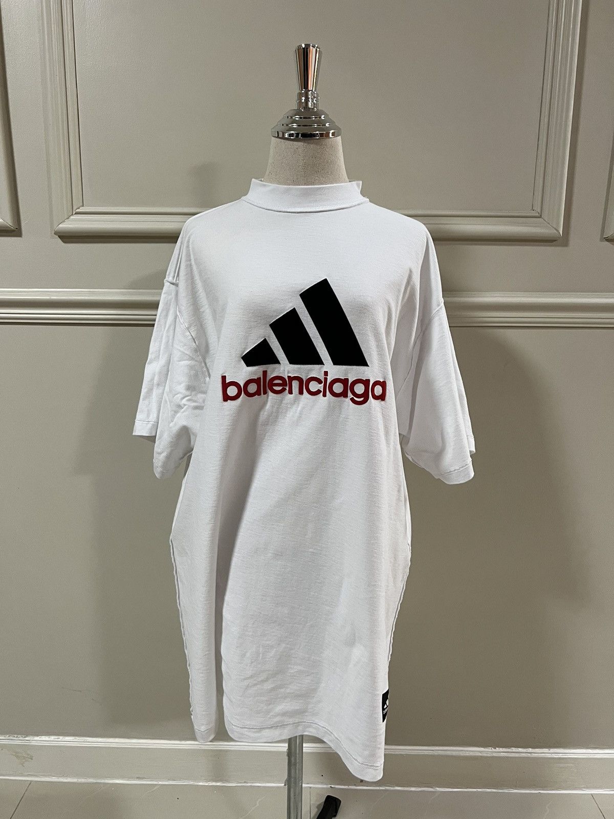 Adidas × Balenciaga *RARE* BALENCIAGA ADIDAS LOGO T SHIRT INSIDE
