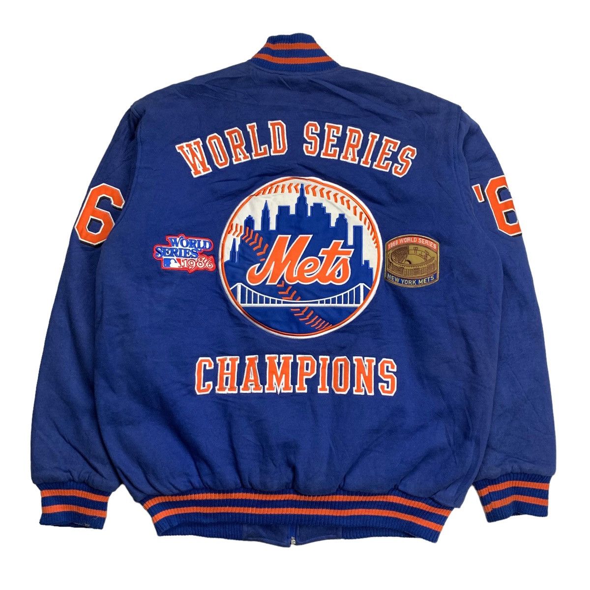 MLB × Starter New york Mets special world series champions varsity jacket Size US M / EU 48-50 / 2 - 1 Thumbnail