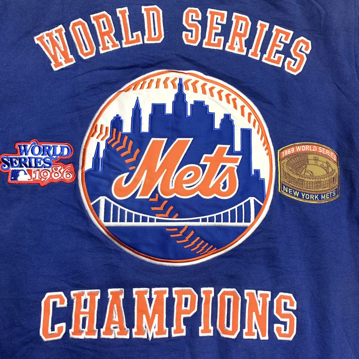 MLB × Starter New york Mets special world series champions varsity jacket Size US M / EU 48-50 / 2 - 7 Thumbnail