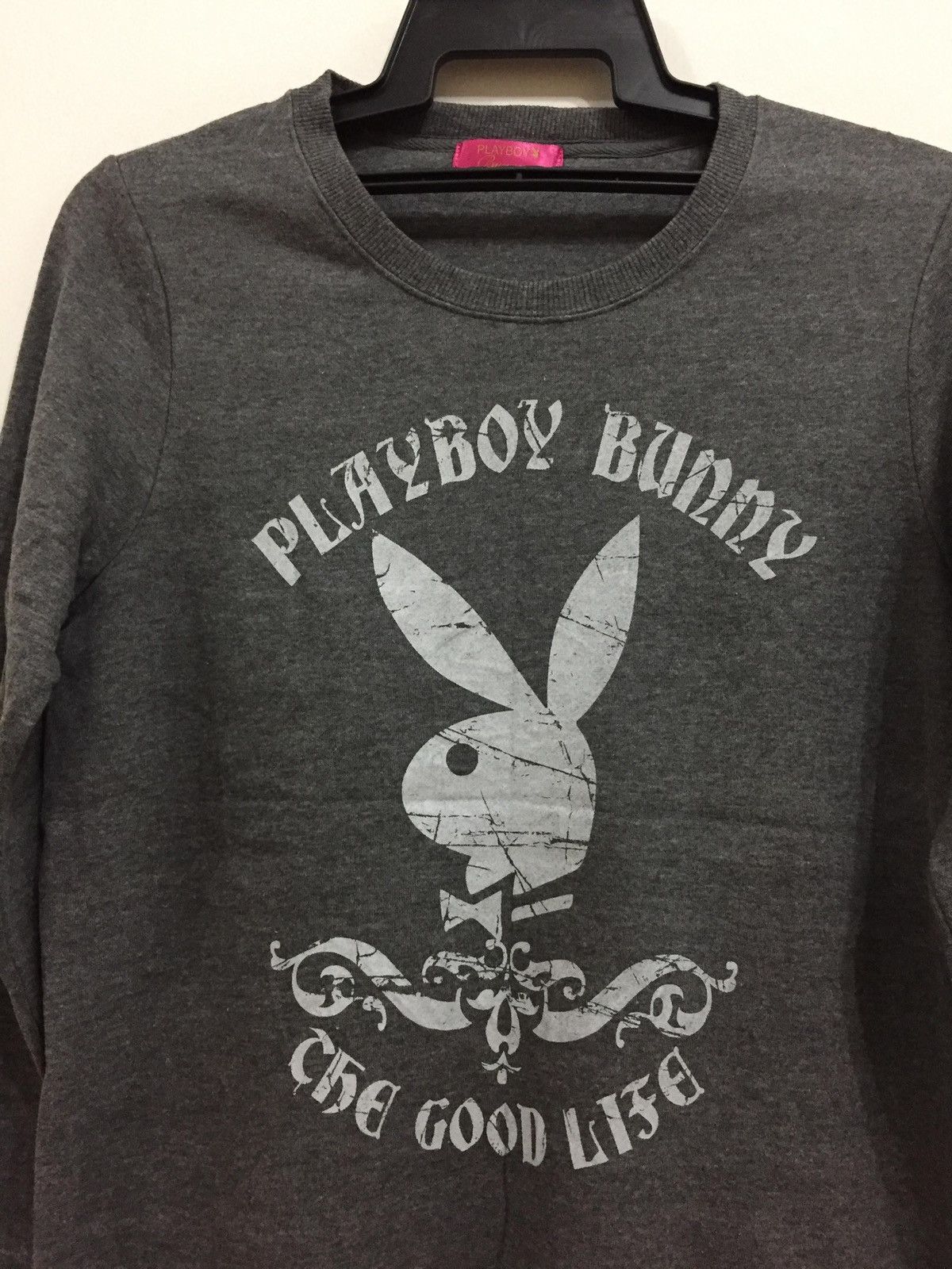 Playboy Vintage PLAYBOY sweatshirt big logo bunny size L fit M Size US M / EU 48-50 / 2 - 2 Thumbnail