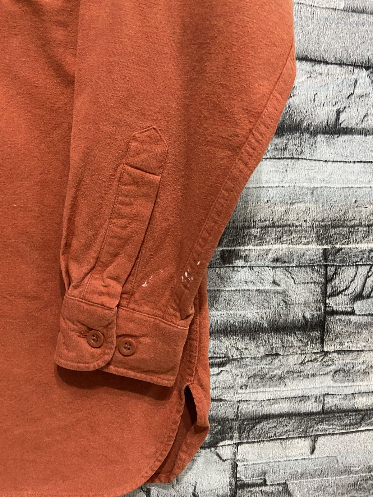 Flannel Vintage LL Bean Flannel double pocket plain design Size US M / EU 48-50 / 2 - 5 Thumbnail