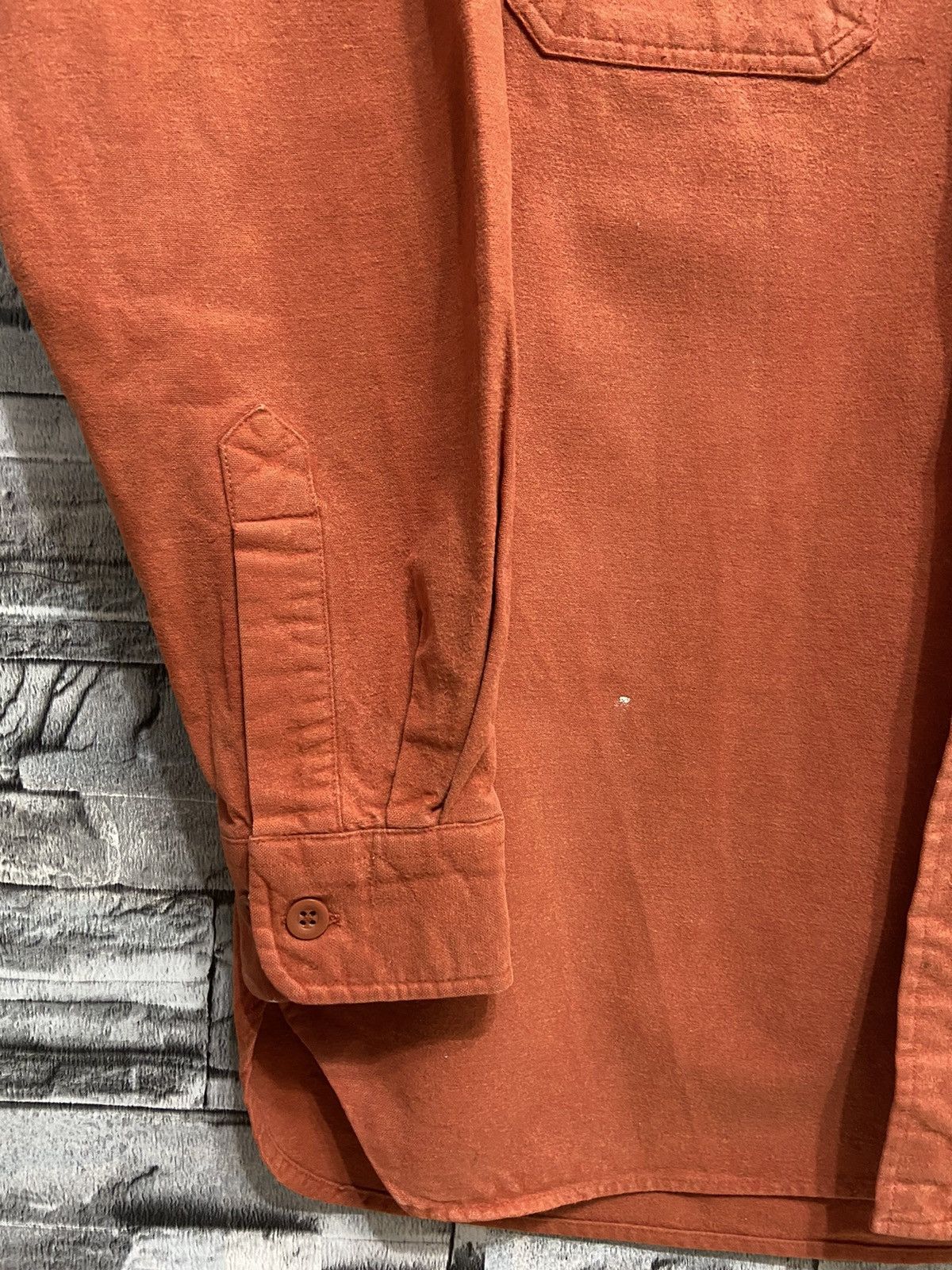 Flannel Vintage LL Bean Flannel double pocket plain design Size US M / EU 48-50 / 2 - 4 Thumbnail