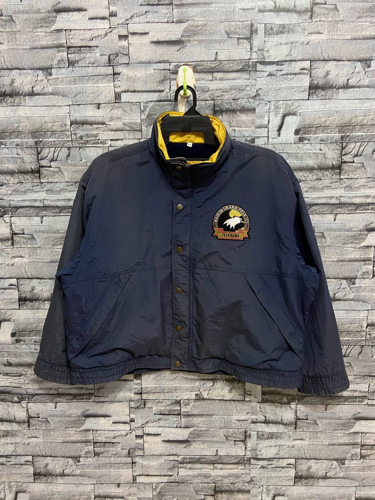 Bicycle Vintage 1999 Keirin Grand Prix Tachikawa Jacket LL fit XL Size US XL / EU 56 / 4 - 1 Thumbnail