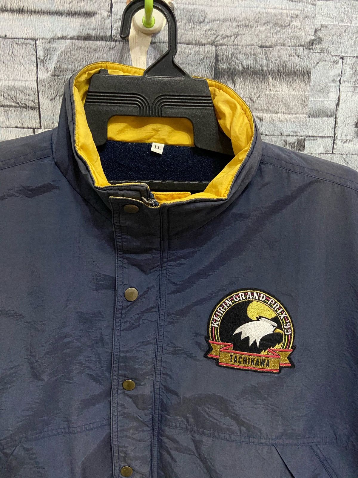 Bicycle Vintage 1999 Keirin Grand Prix Tachikawa Jacket LL fit XL Size US XL / EU 56 / 4 - 2 Thumbnail