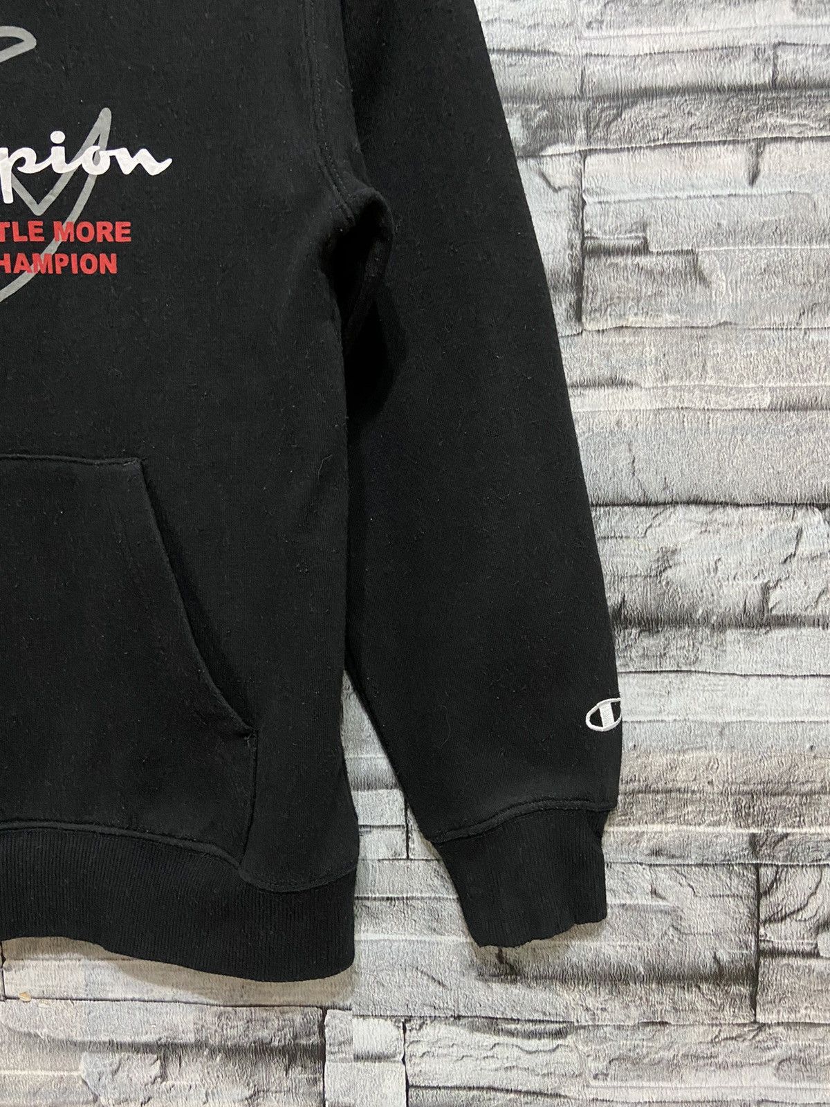 Champion Vintage Champion hoodie big logo size 150 fit XS Size US XS / EU 42 / 0 - 6 Thumbnail