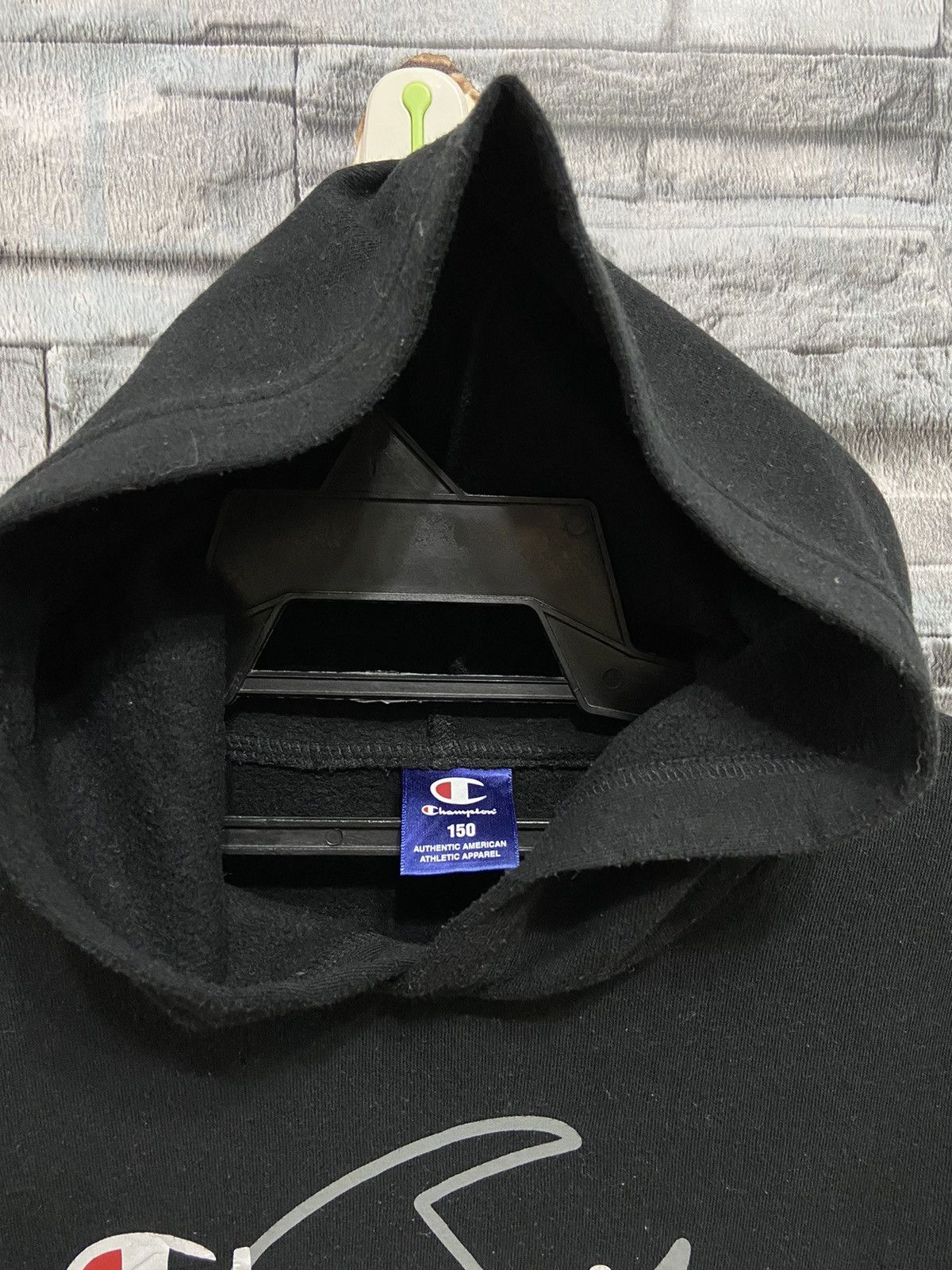 Champion Vintage Champion hoodie big logo size 150 fit XS Size US XS / EU 42 / 0 - 4 Thumbnail