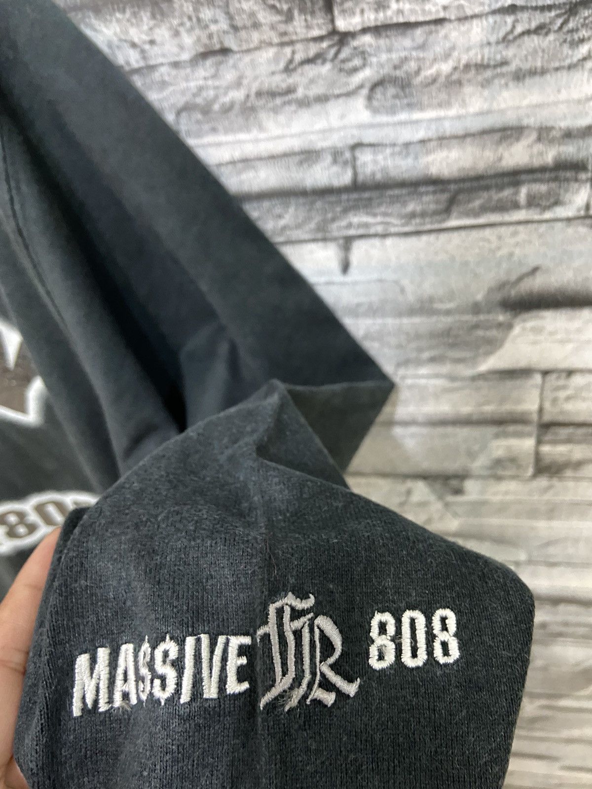 Japanese Brand Freaky Massive sweatshirt embroidered hip hop streetfashion Size US XL / EU 56 / 4 - 8 Thumbnail