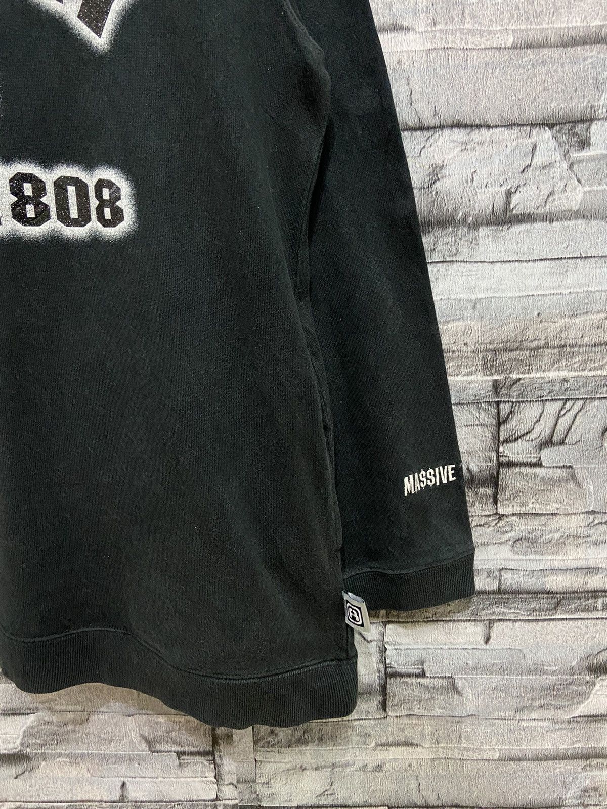 Japanese Brand Freaky Massive sweatshirt embroidered hip hop streetfashion Size US XL / EU 56 / 4 - 7 Thumbnail