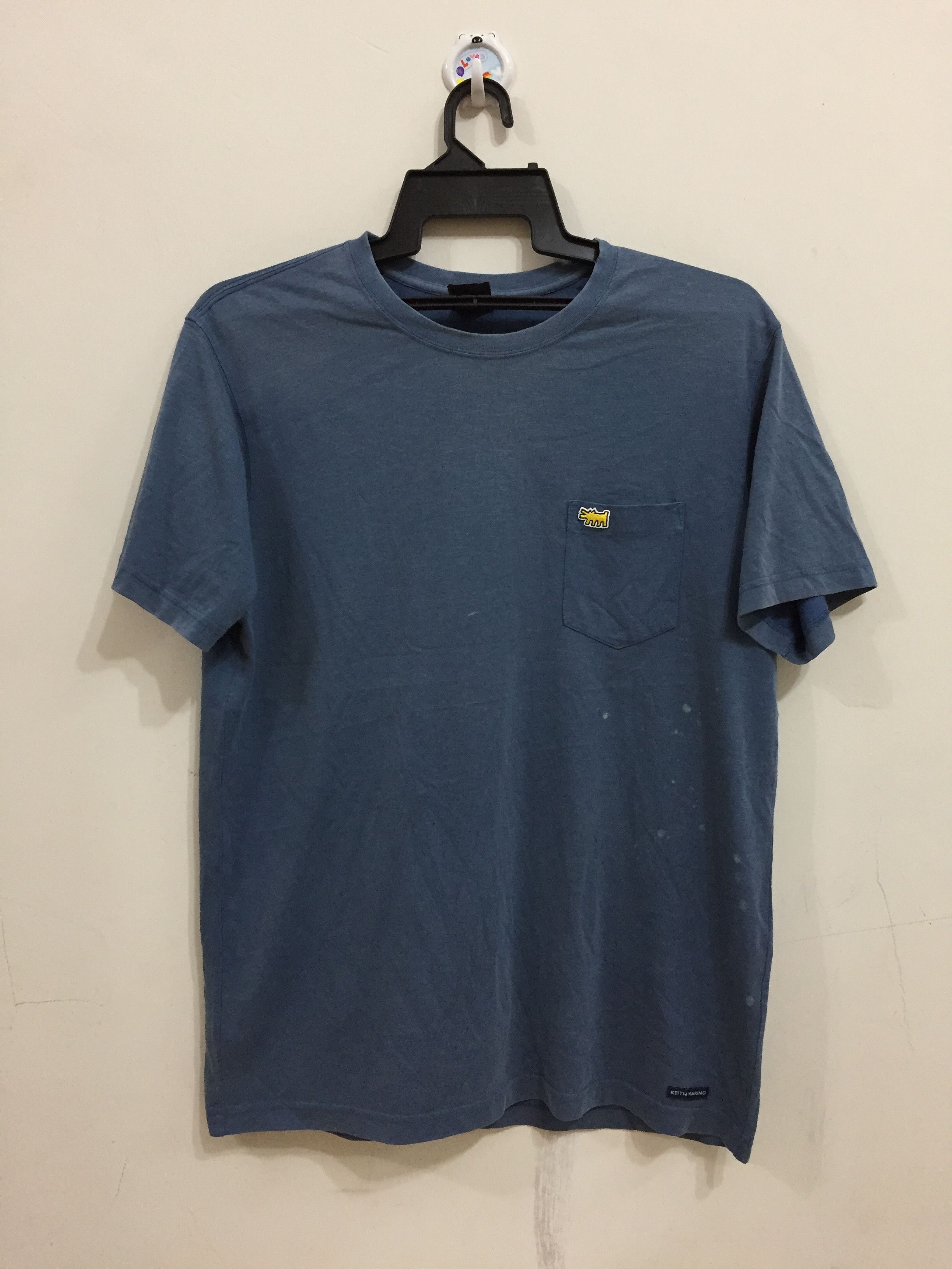 Keith Haring keith haring t shirt pop art single pocket small logo Size US L / EU 52-54 / 3 - 1 Thumbnail