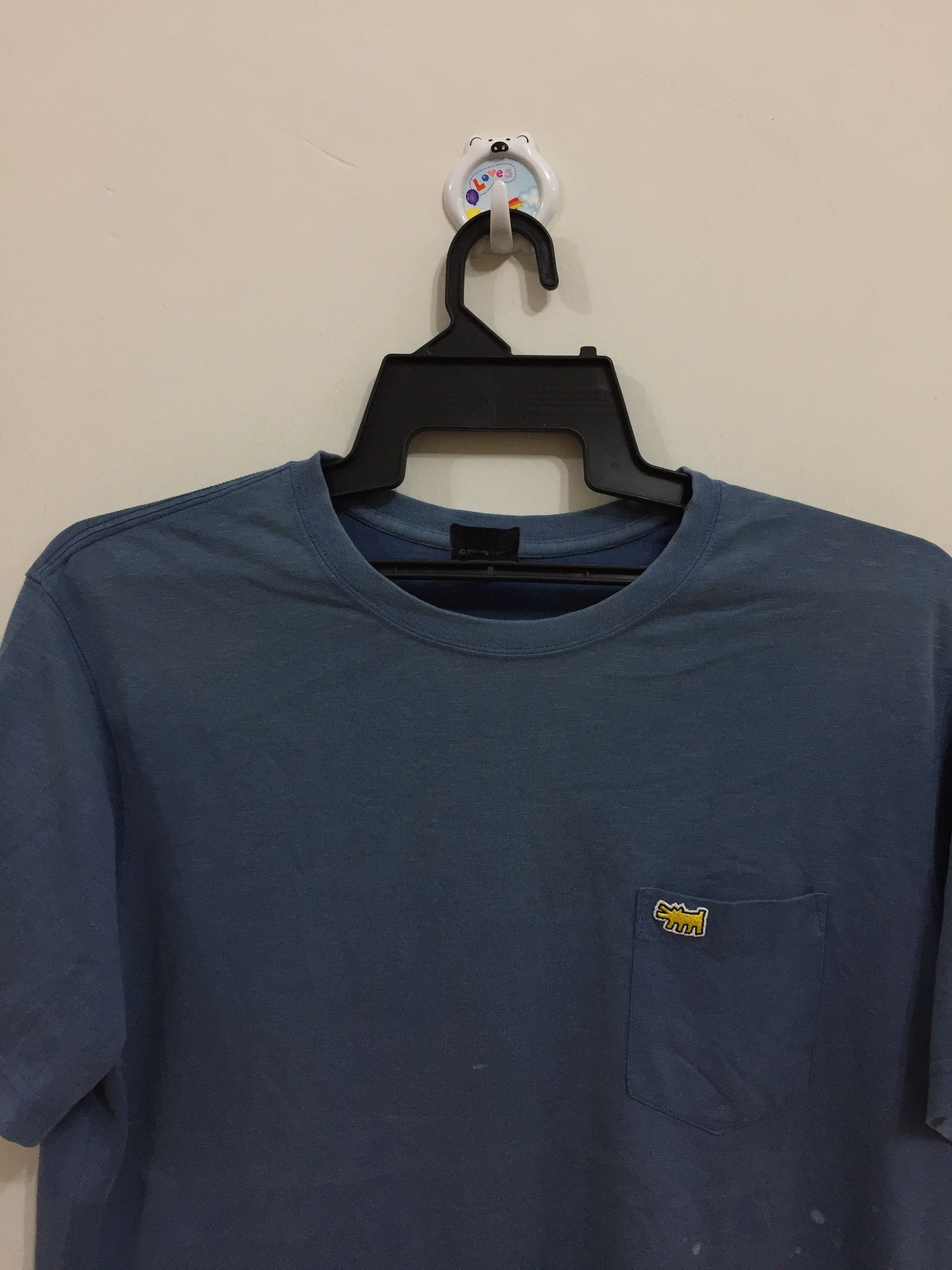 Keith Haring keith haring t shirt pop art single pocket small logo Size US L / EU 52-54 / 3 - 2 Thumbnail