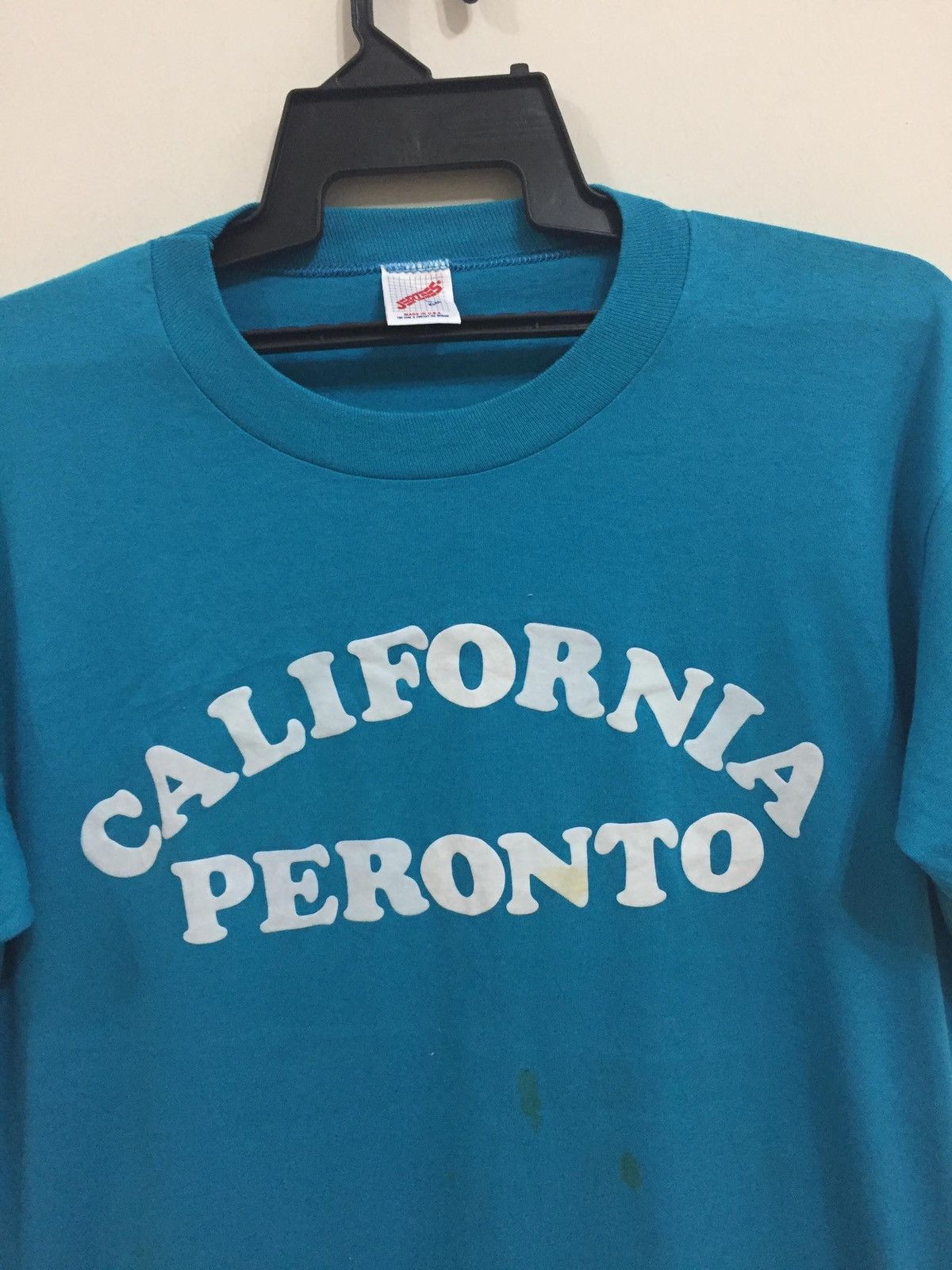 Jerzees Vintage JERZEES t shirt california peronto Size US L / EU 52-54 / 3 - 2 Thumbnail