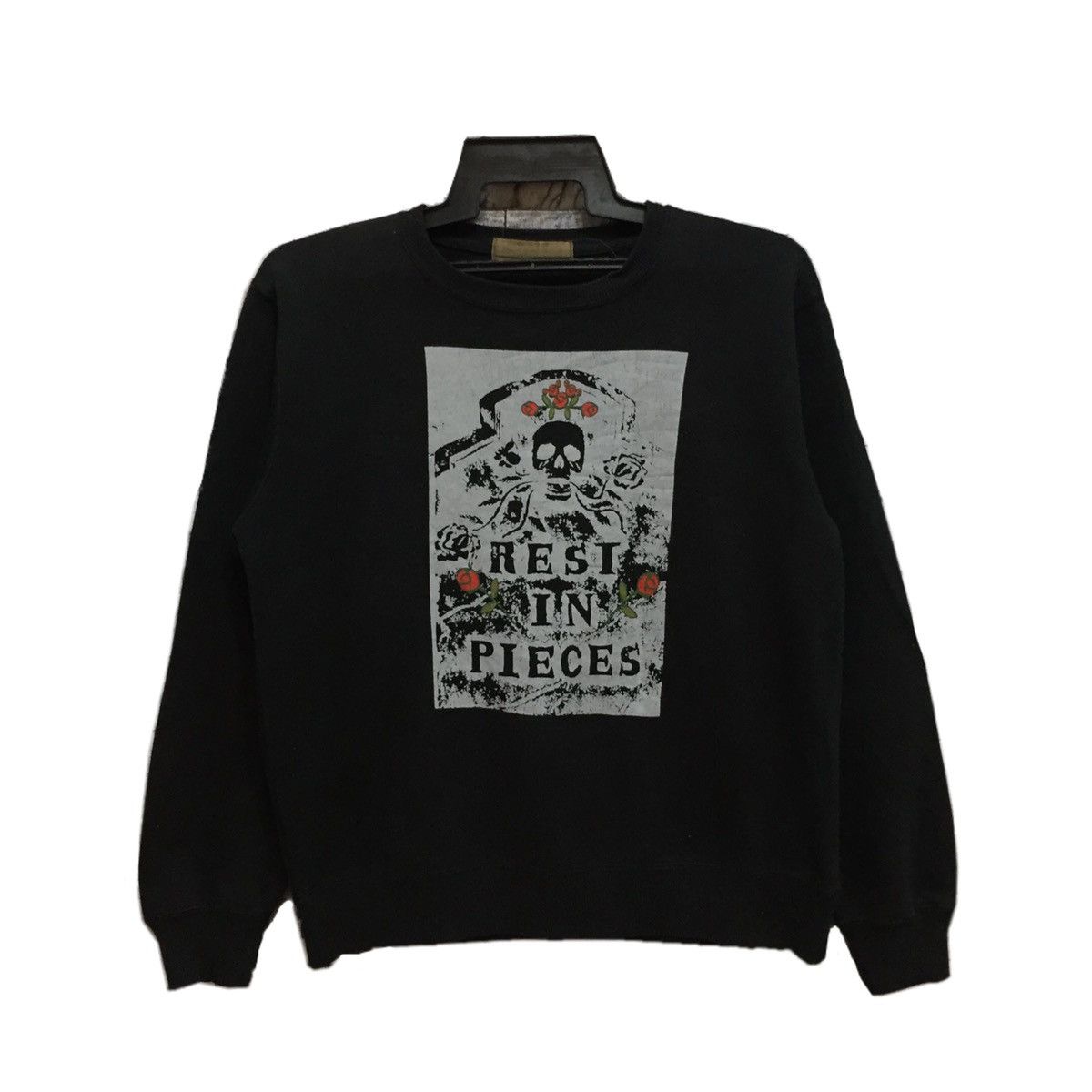 Japanese Brand Vintage Commontage sweatshirt skull skeleton size L Size US L / EU 52-54 / 3 - 1 Thumbnail