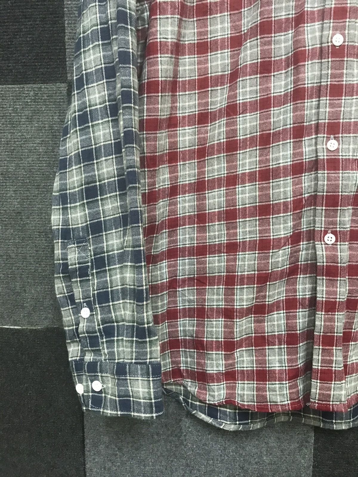 GU × Kim Jones KIM JONES X GU AW06/19 Split Personality Flannel Size US XL / EU 56 / 4 - 7 Thumbnail