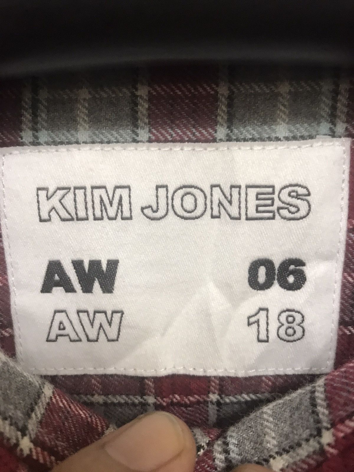 GU × Kim Jones KIM JONES X GU AW06/19 Split Personality Flannel Size US XL / EU 56 / 4 - 8 Thumbnail