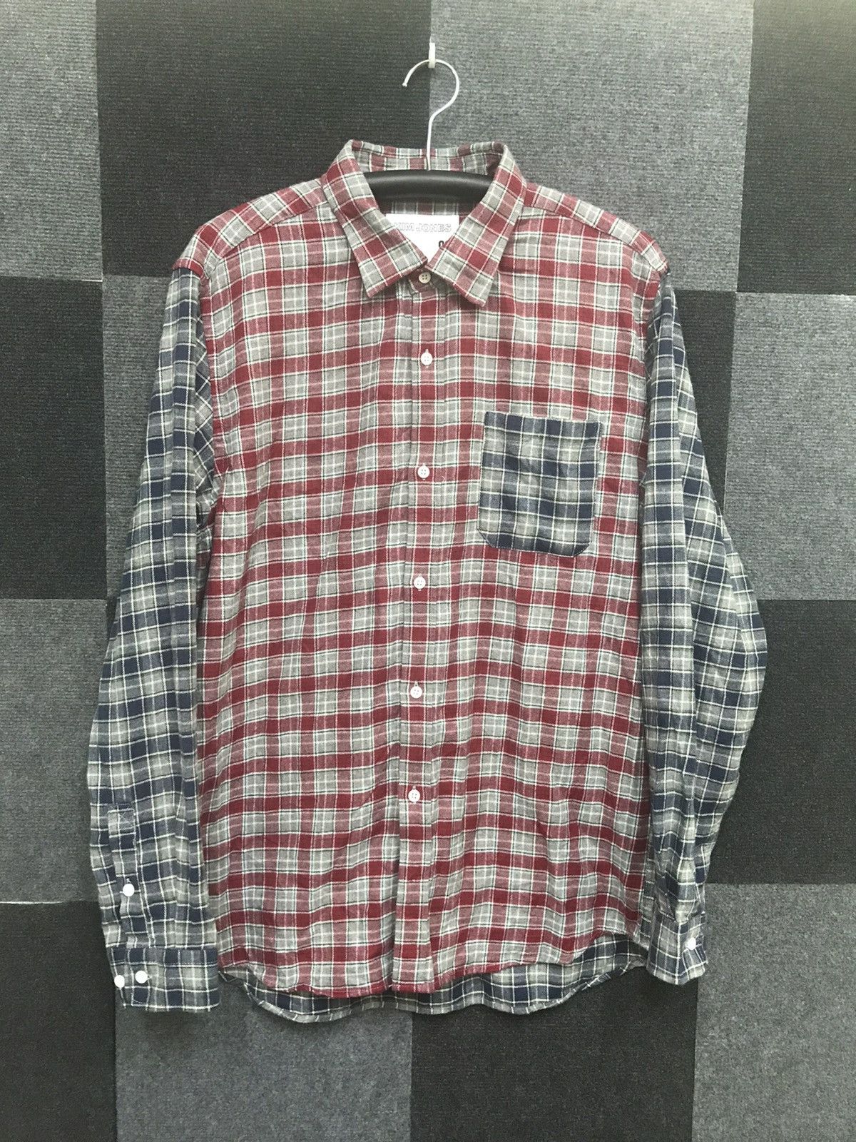 GU × Kim Jones KIM JONES X GU AW06/19 Split Personality Flannel Size US XL / EU 56 / 4 - 2 Thumbnail