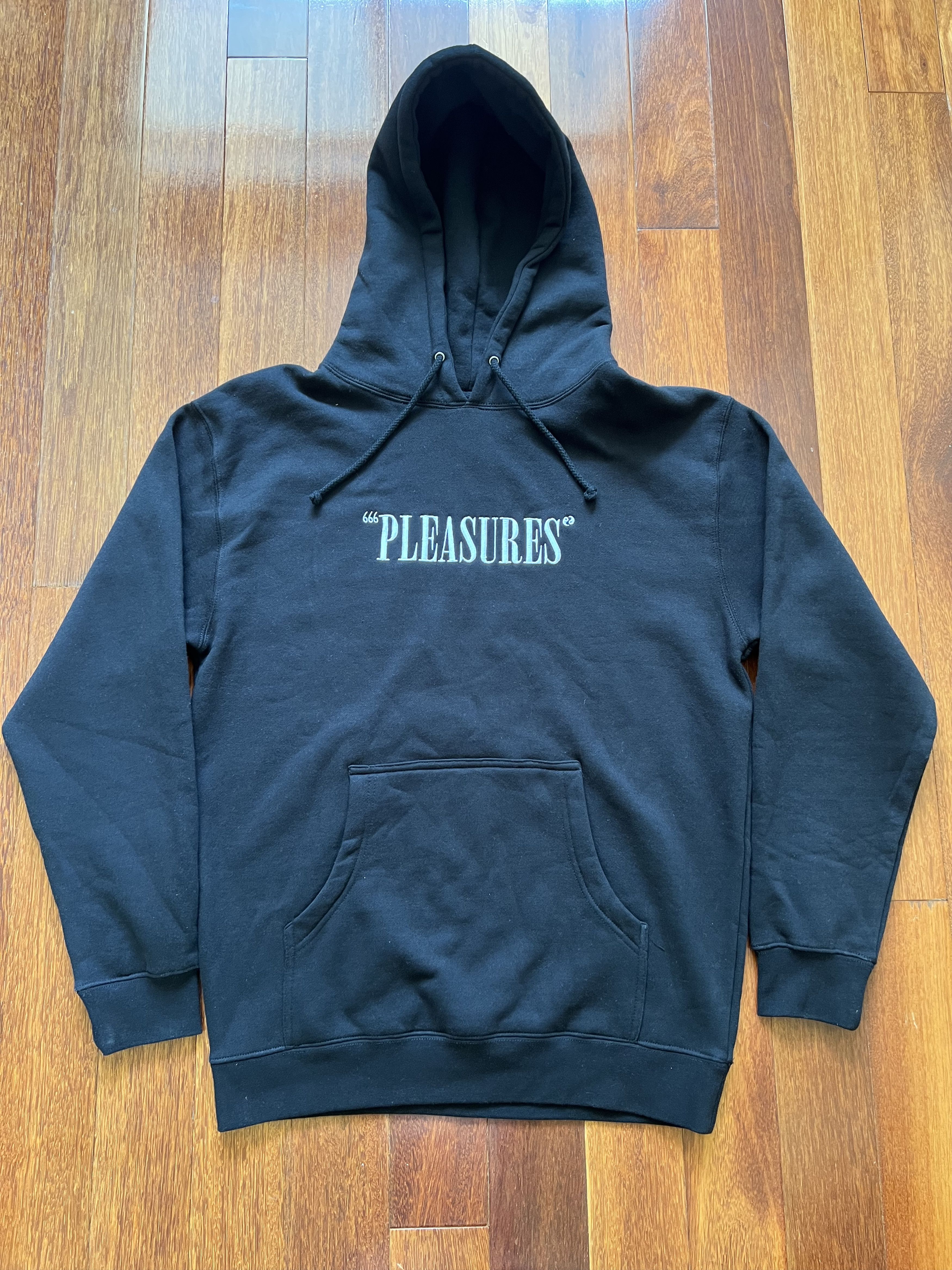 Pleasures mark of store the beast hoodie