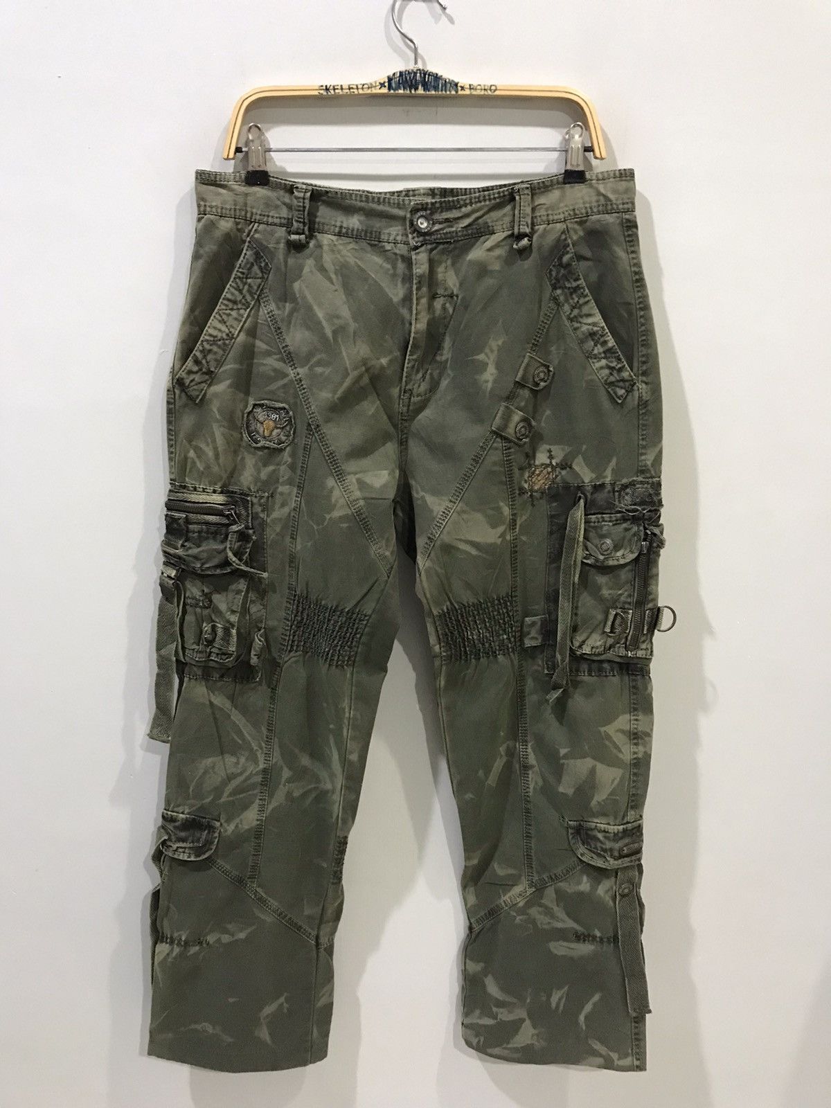 Japanese Brand × Seditionaries DGWANGZI Japan Seditionaries Punk Style Parachute Pant Size US 33 - 3 Thumbnail