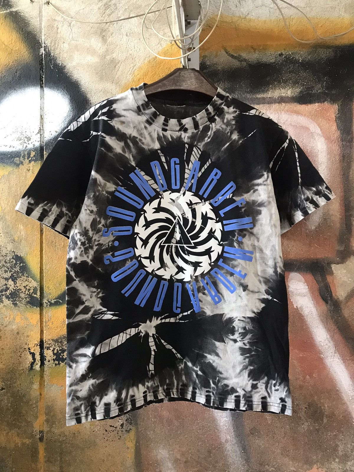 トップス sound garden 90s Vintage SOUNDGARDEN Large RARE 90s Band Tee Single Stitch Shirt