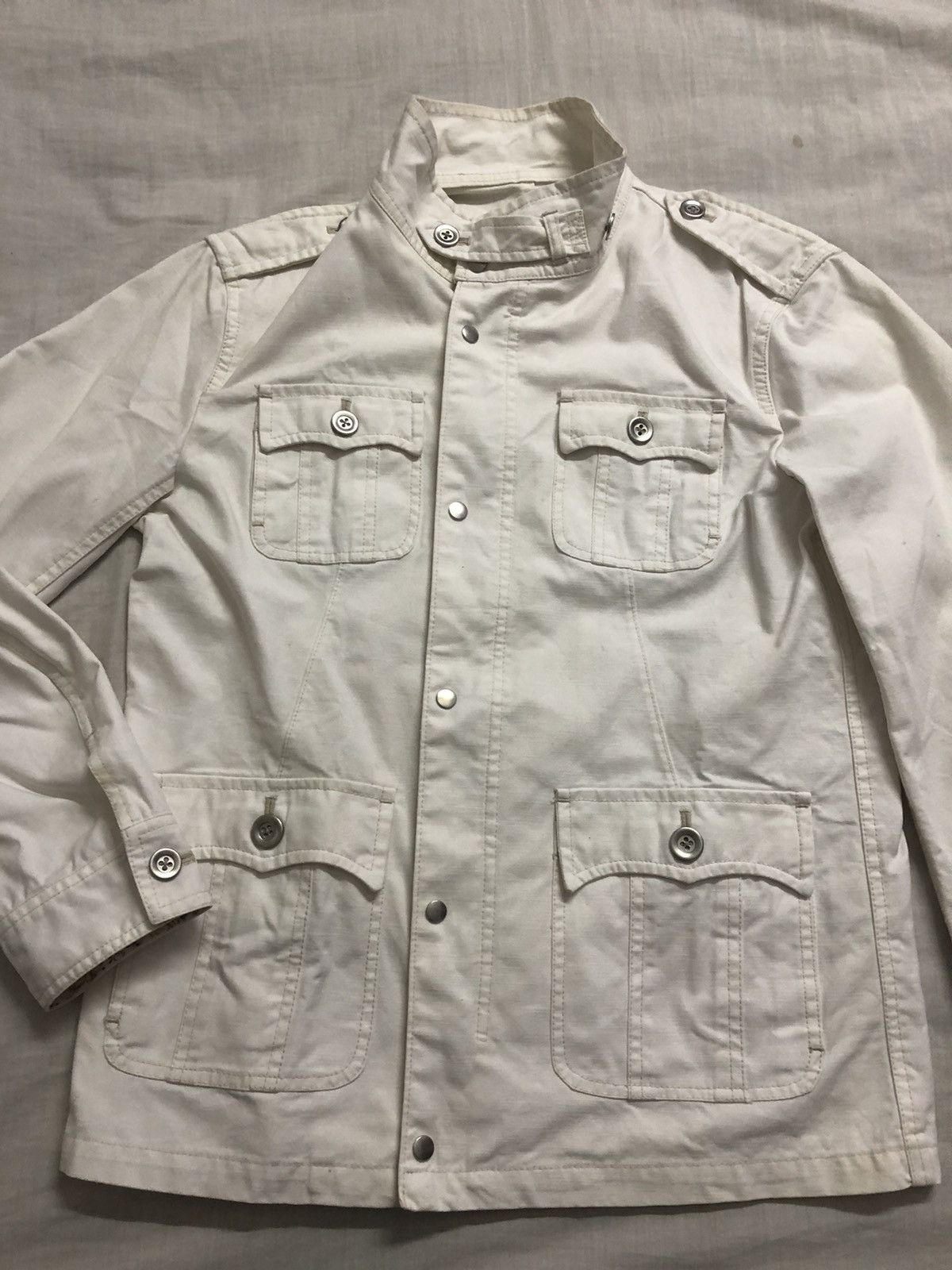If Six Was Nine Vintage YKK The Suit Company Denim Jacket Size US L / EU 52-54 / 3 - 3 Thumbnail