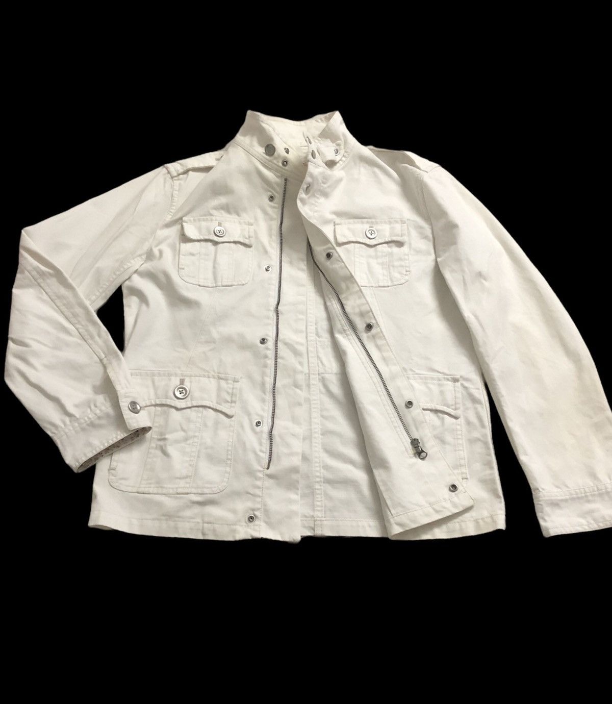 If Six Was Nine Vintage YKK The Suit Company Denim Jacket Size US L / EU 52-54 / 3 - 1 Thumbnail