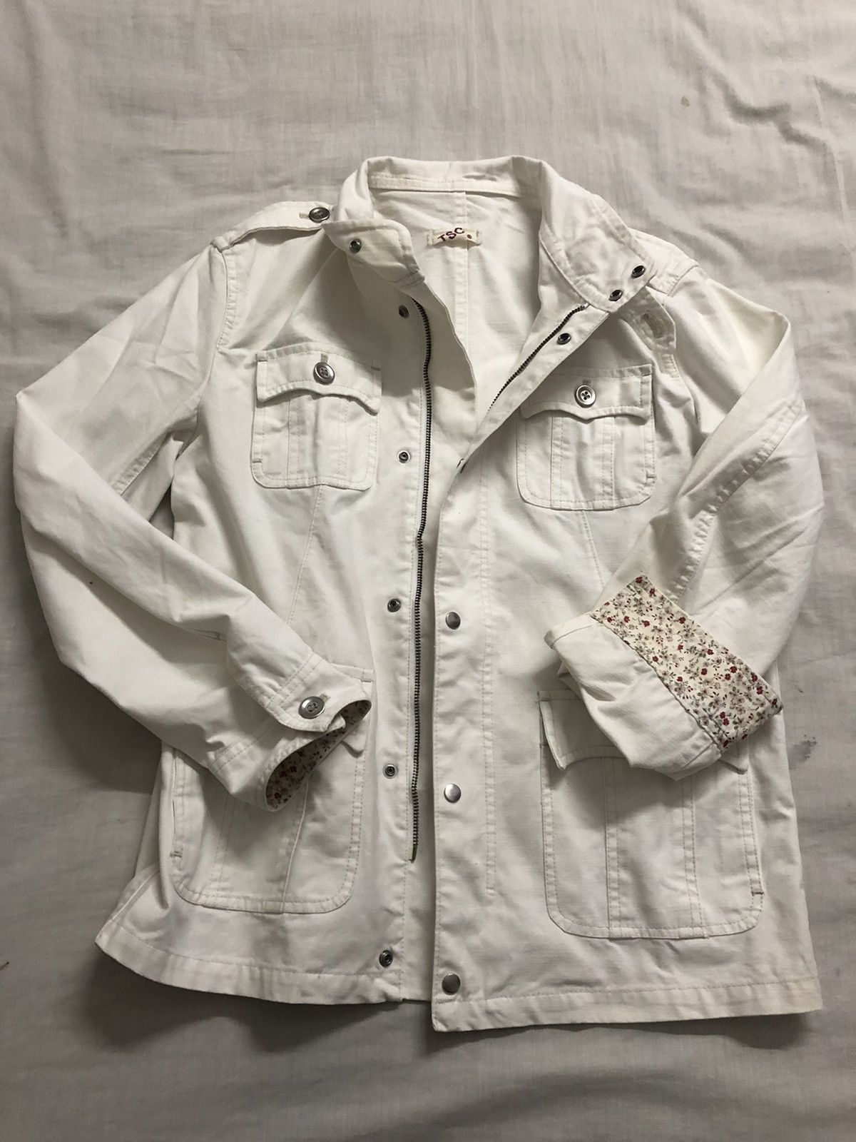 If Six Was Nine Vintage YKK The Suit Company Denim Jacket Size US L / EU 52-54 / 3 - 2 Thumbnail