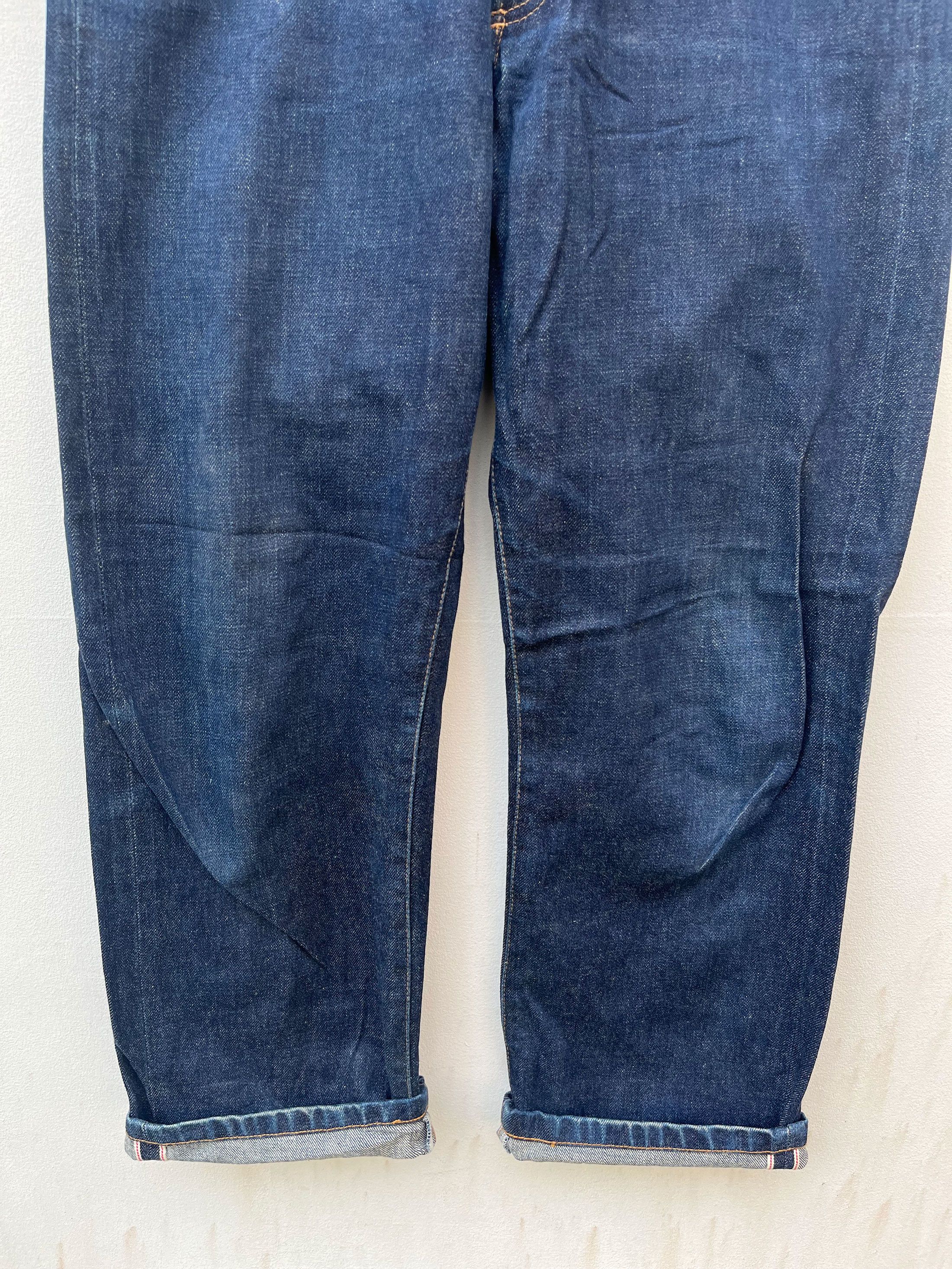 CABANE de ZUCCa × Designer × Japanese Brand Cabane De Zucca Cropped Art Craft Jeans Selvedge Size US 30 / EU 46 - 2 Thumbnail