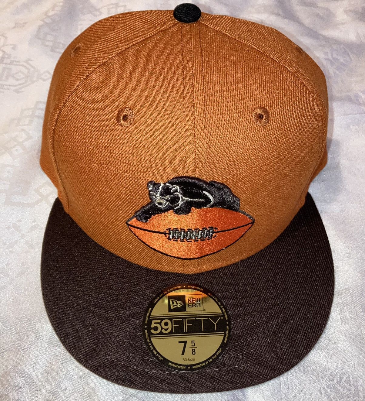 New Era Burdeens Chicago Bears Ginger pack7 5/8 | Grailed