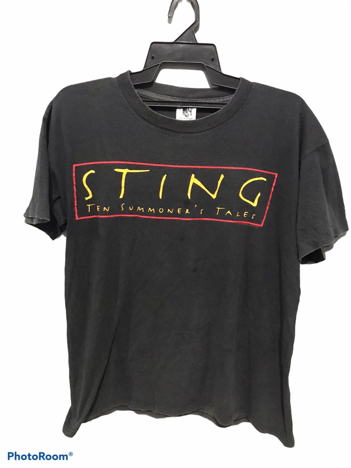 STING Ten Summoner's Tales ツアーTシャツ Vintage 1993 Sting Ten Summoner's Tale World Tour T Shirt